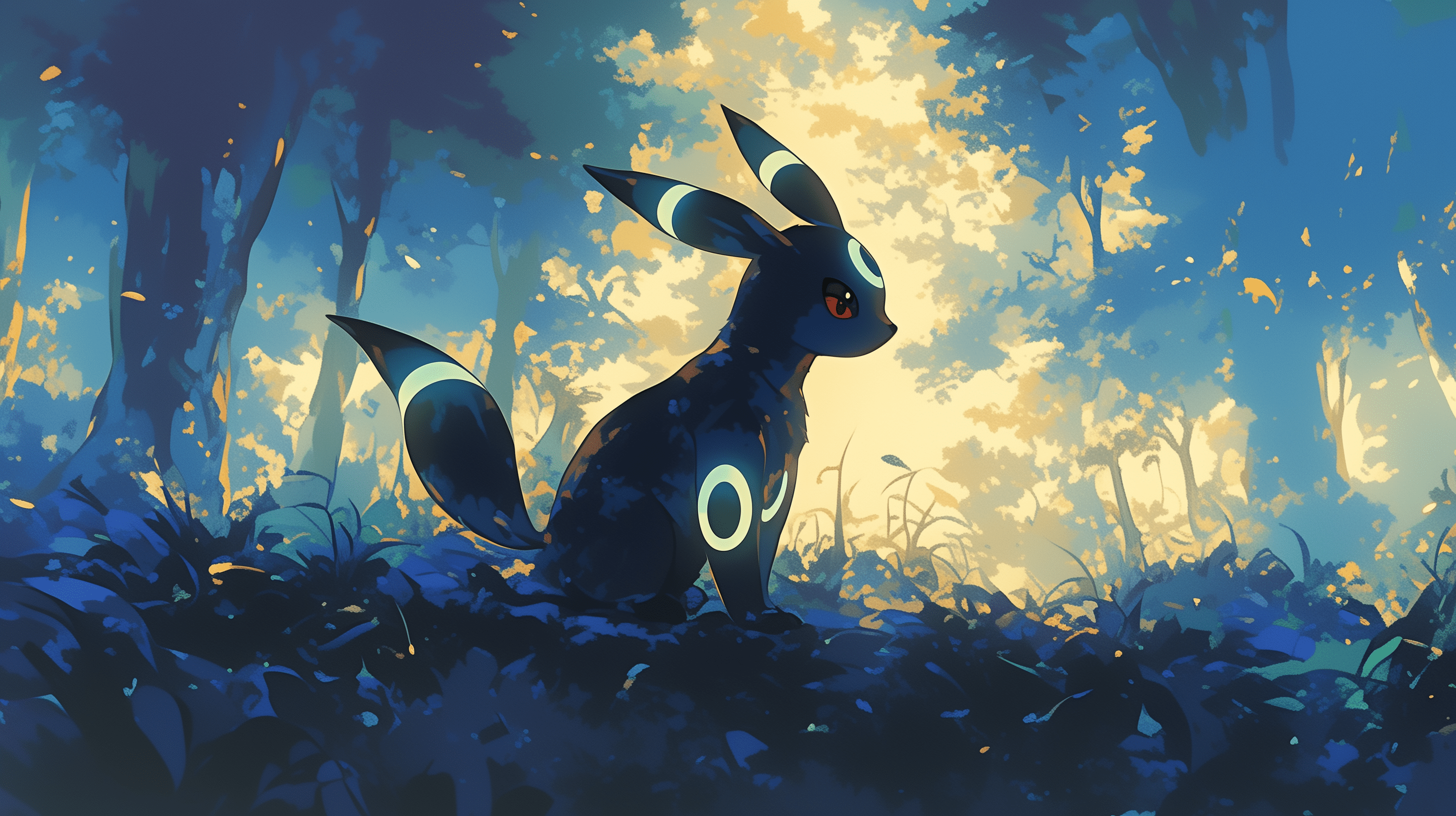 2912x1632 Umbreon (Pokémon) Wallpaper and Background: Free HD Download