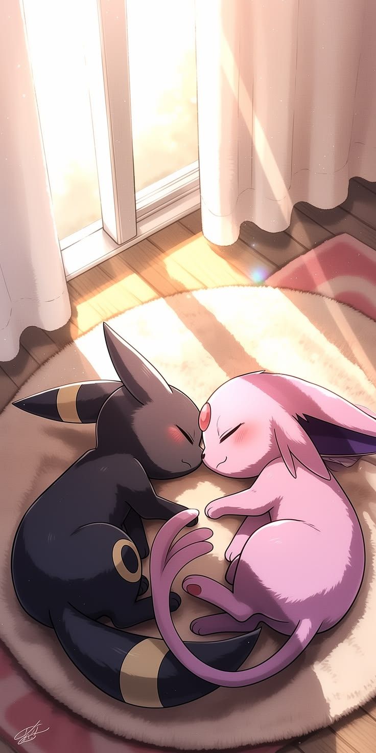 736x1472 Sylveon and espeon. Espeon x sylveon, Nachtara artwork, Umbreon with trainer