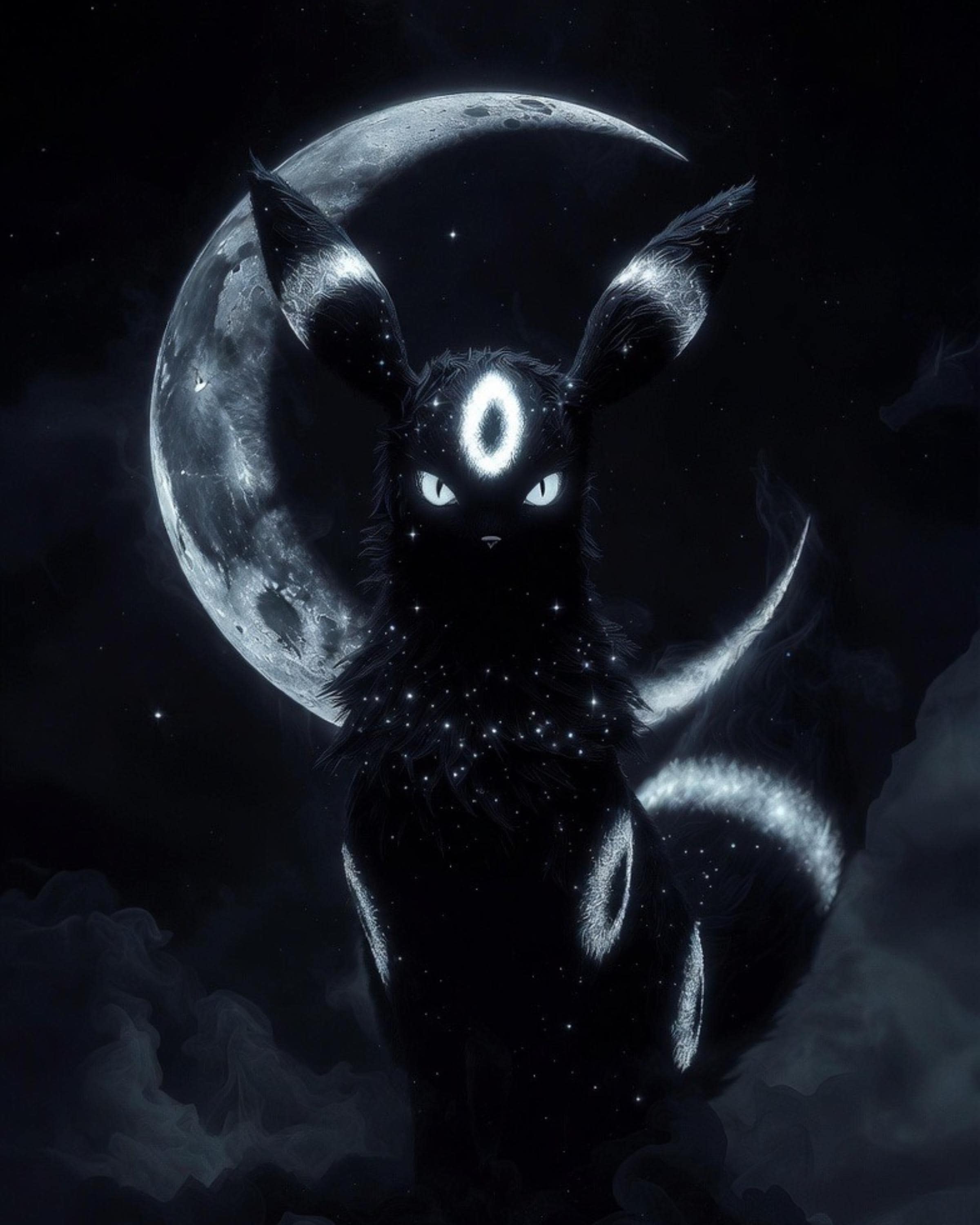 2400x3000 Umbreon Wall Art New Zealand