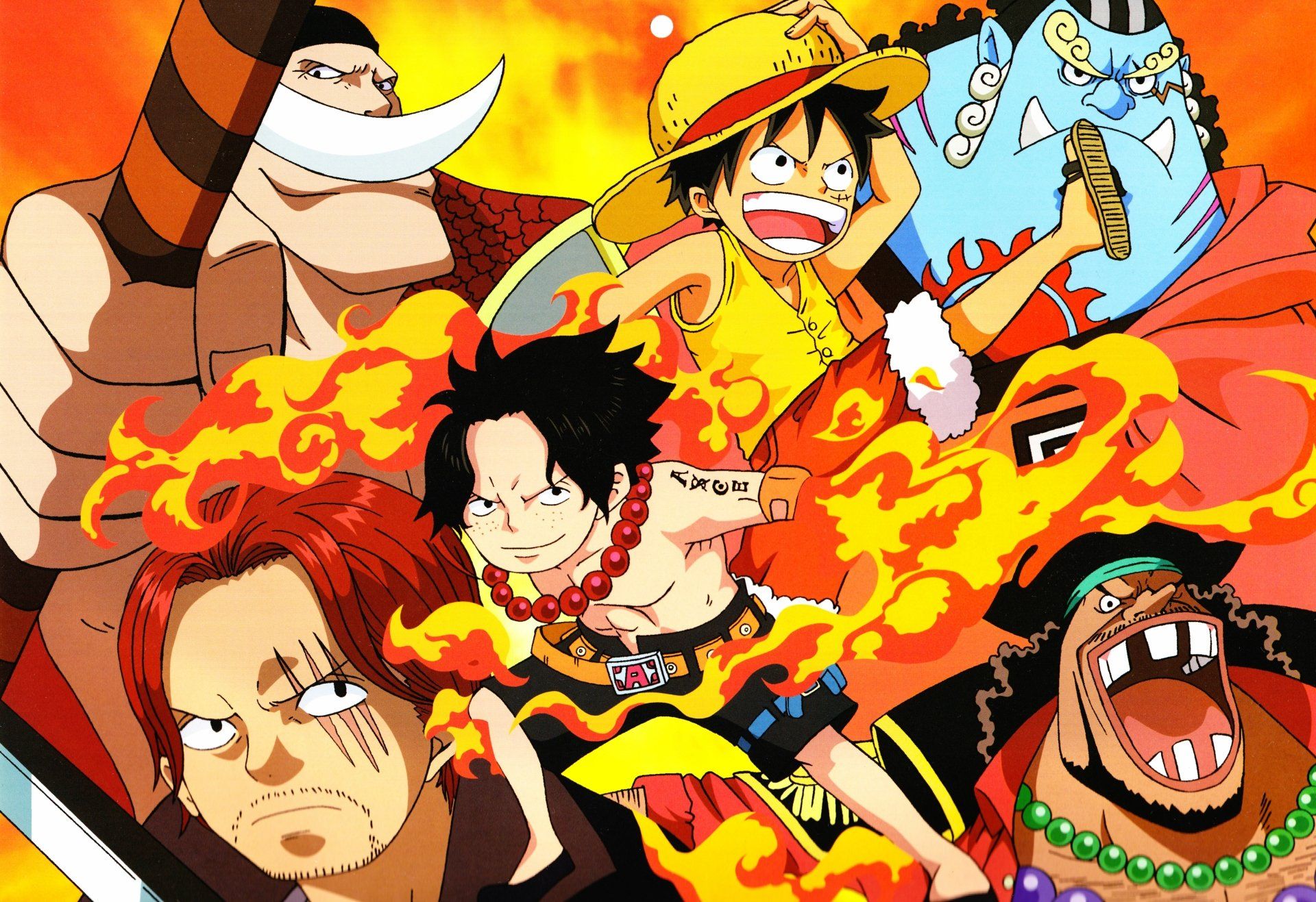 1920x1317 Download Edward Teach Edward Newgate Shanks (One Piece) Portgas D. Ace Jinbe (One Piece) Monkey D. Luffy Anime One Piece 4k Ultra HD Wallpaperx4785