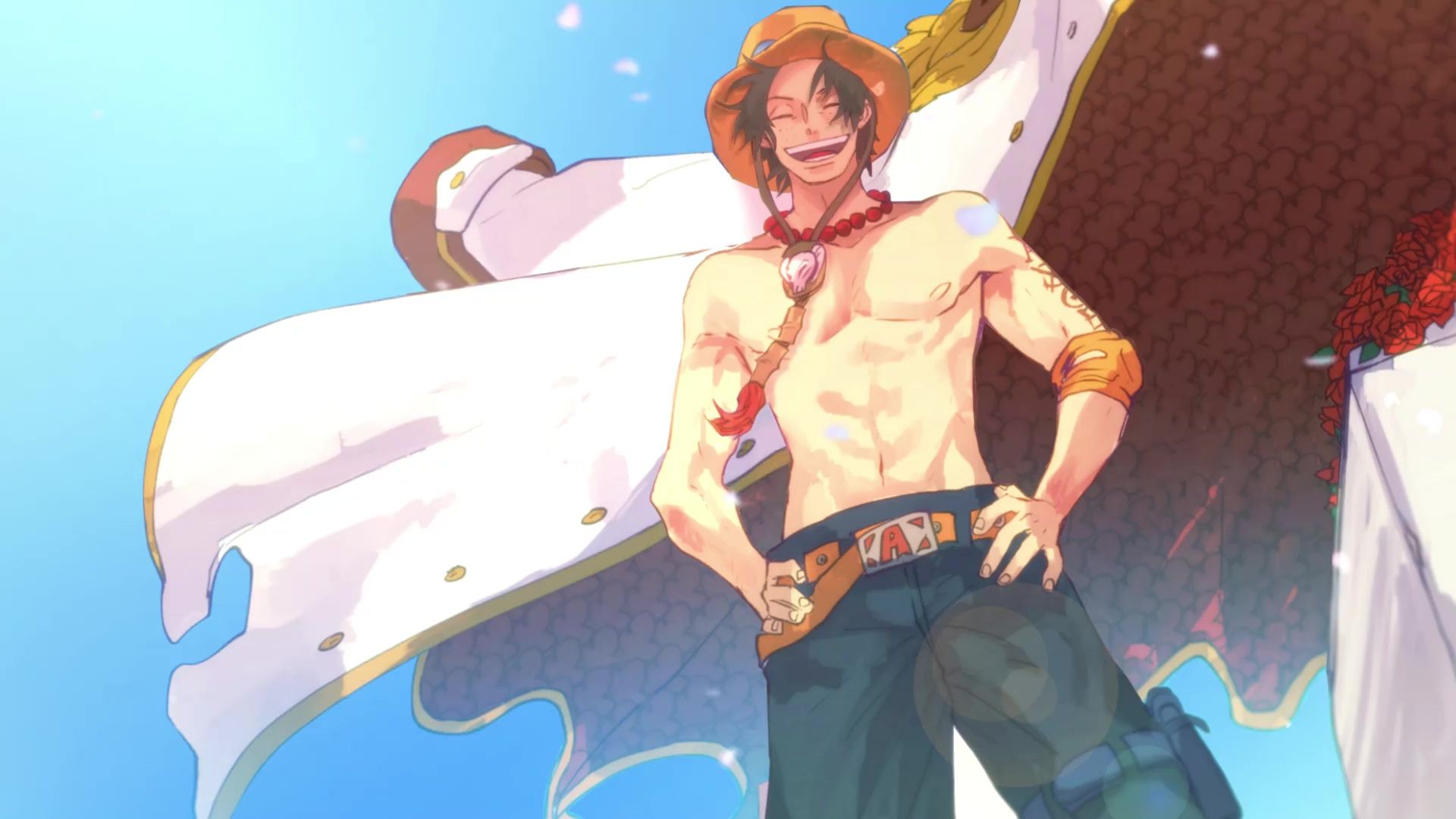 1920x1080 Ace Smile One Piece Live Wallpaper
