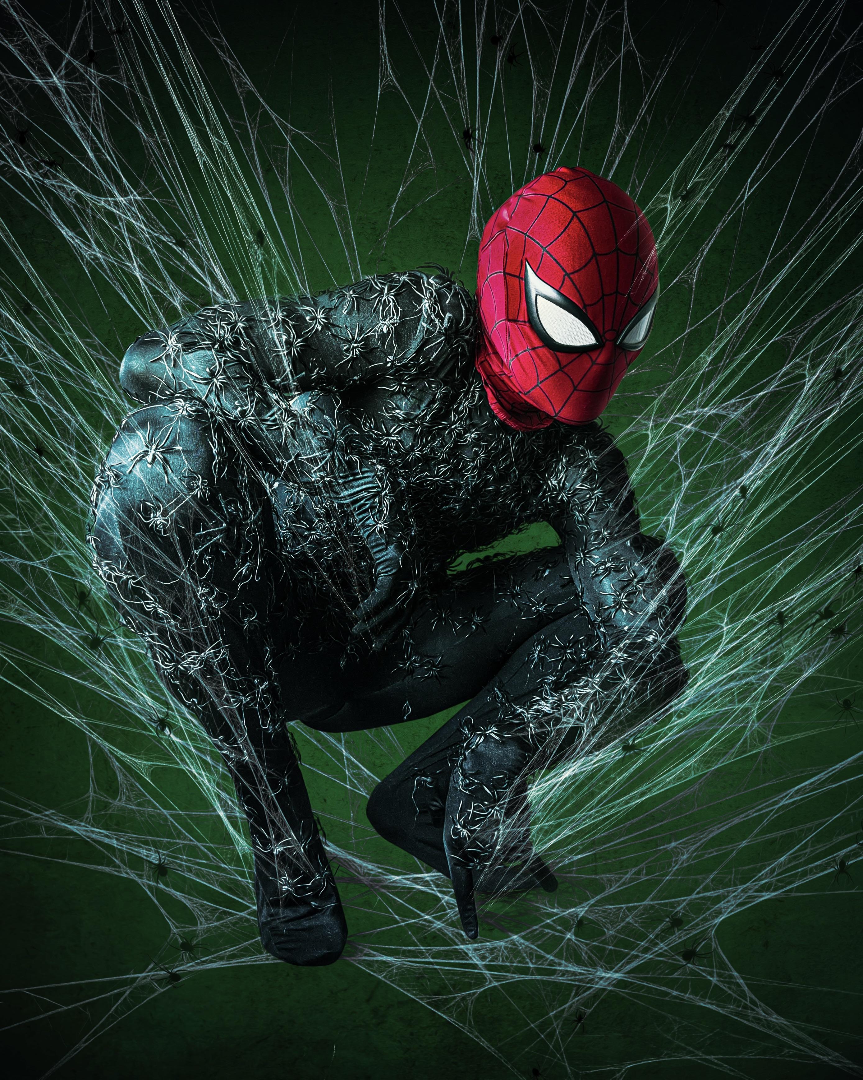 2777x3473 Spiders Man Wishing You A Happy Halloween From Earth 11580