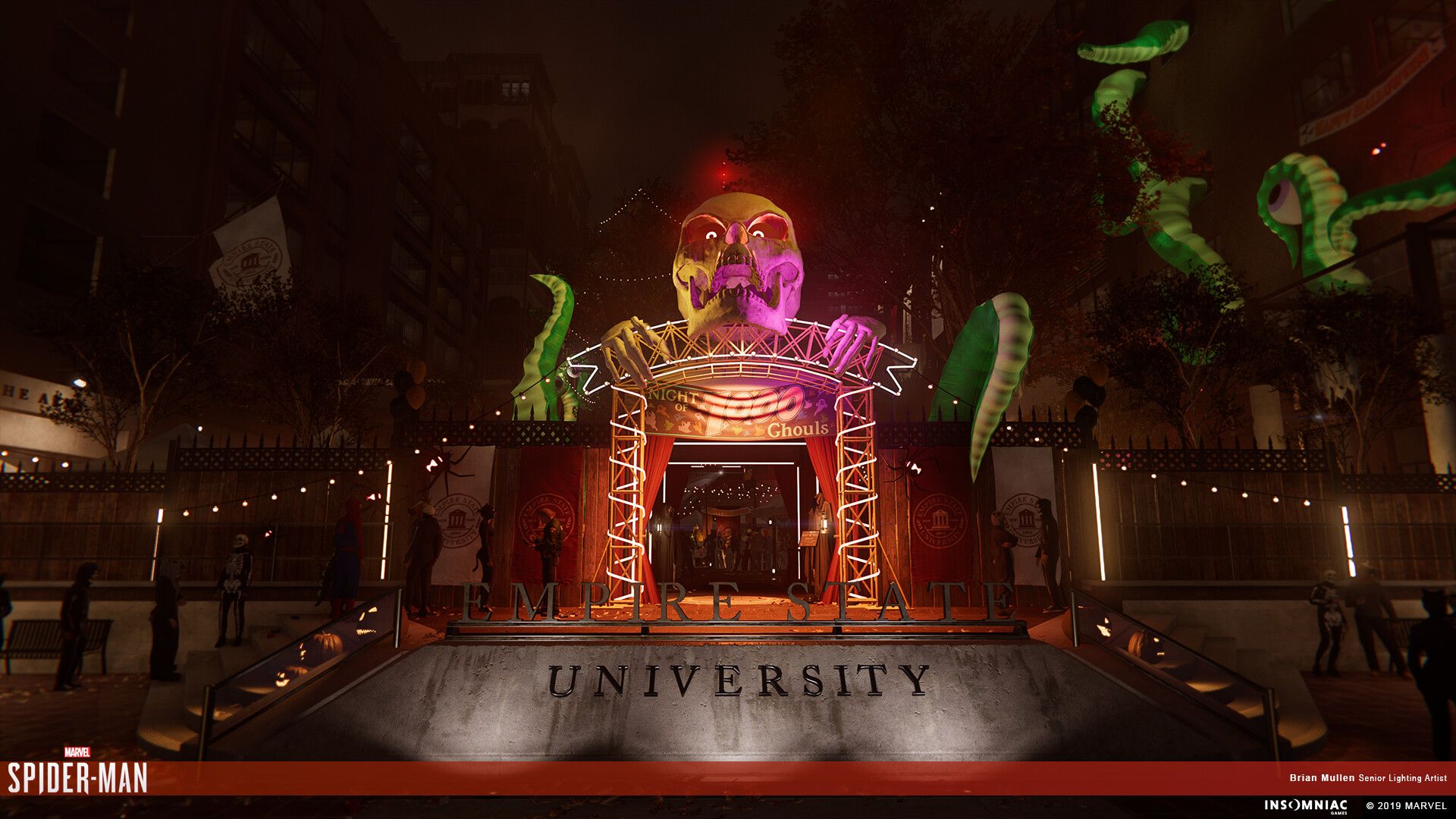 1920x1080 Brian Mullen's Spider Man: ESU Halloween Party