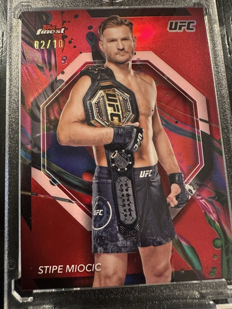 900x1200 Topps 2024 UFC Stipe Miocic UFC 252 Heavyweight Serial Numbered Card 2 10
