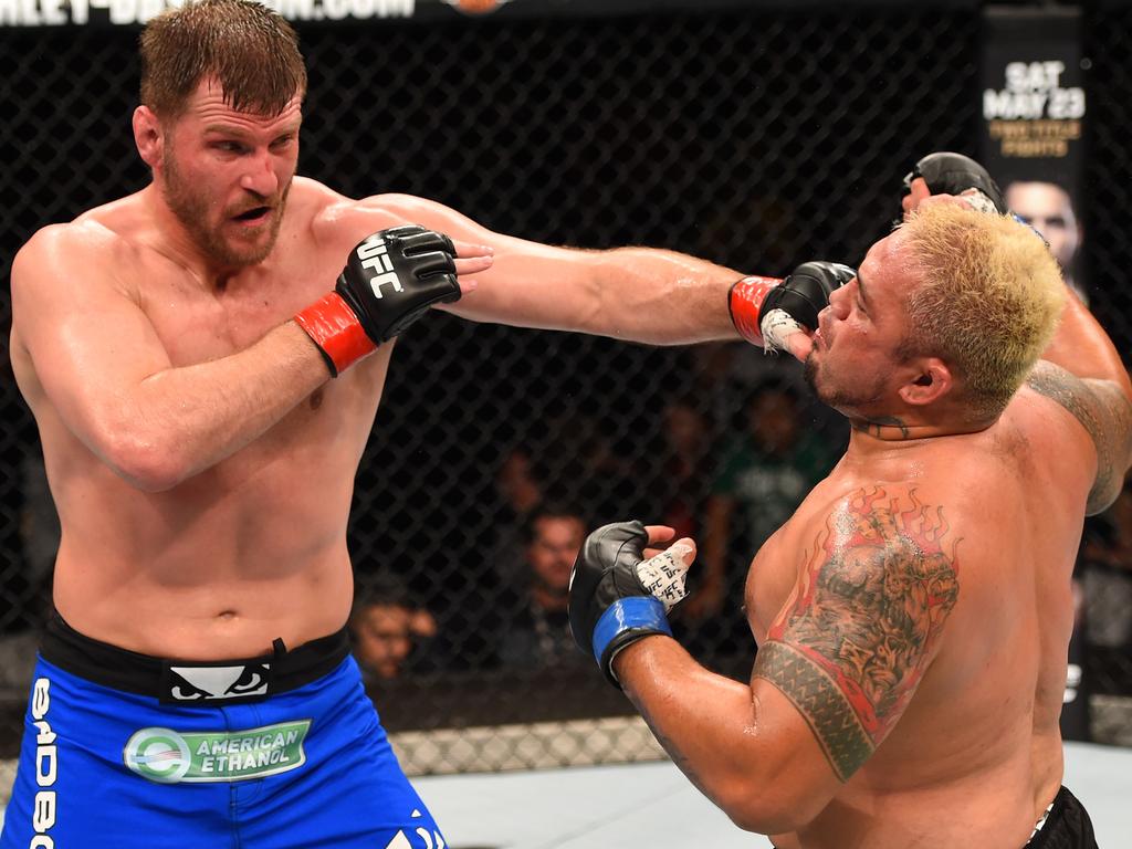 1024x768 UFC 309: How Stipe Miocic's brutal beatdown of Mark Hunt in Adelaide in 2015 led to his path to greatness