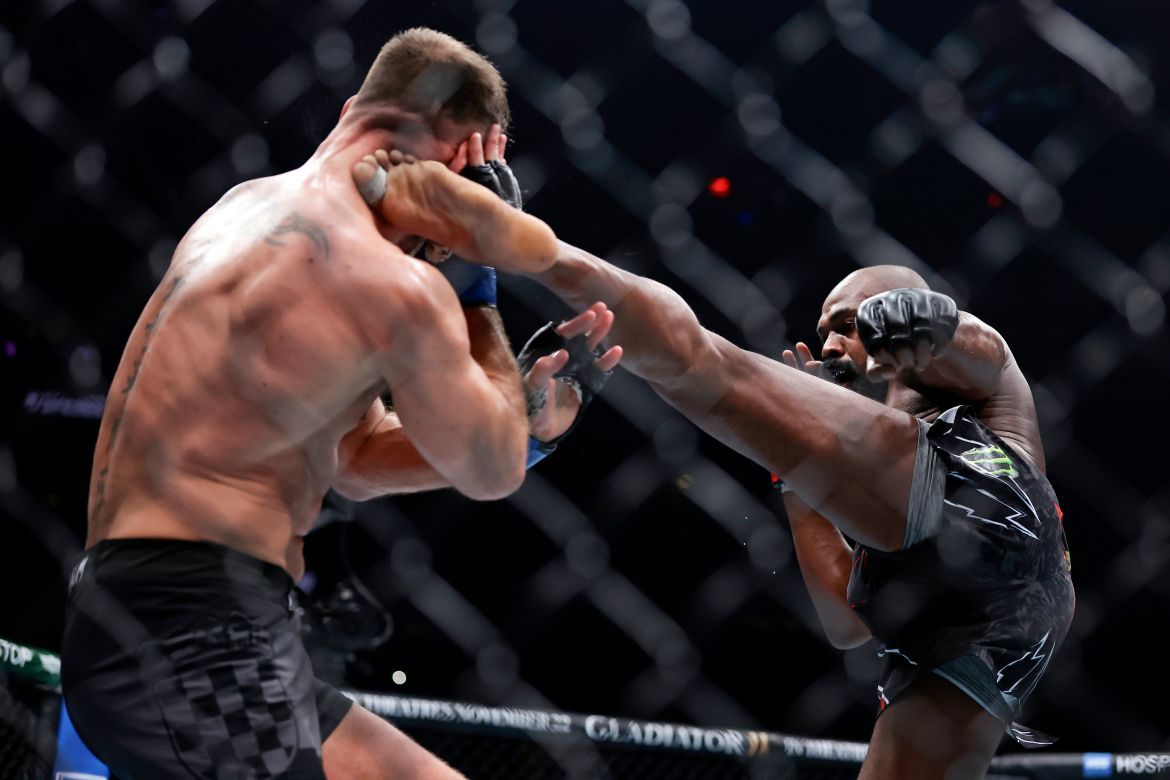 1170x780 UFC 309: Jon Jones sends Stipe Miocic into retirement in front of Trump. In Picture News