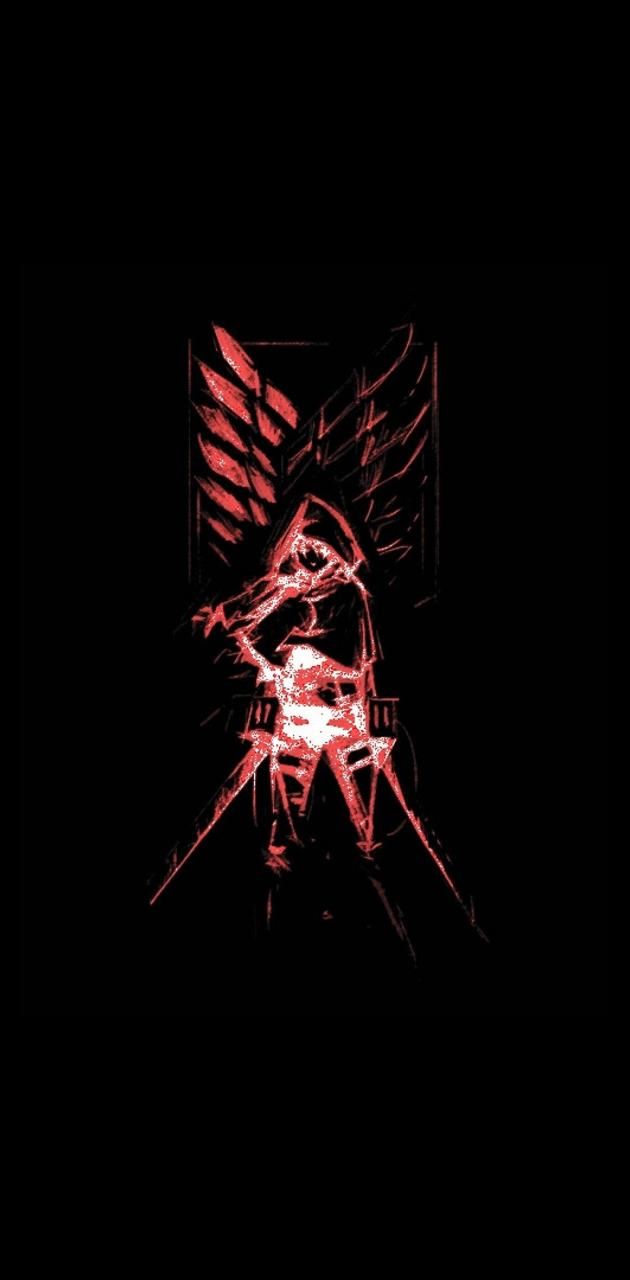 630x1280 Attack On Titan Amoled Wallpaper