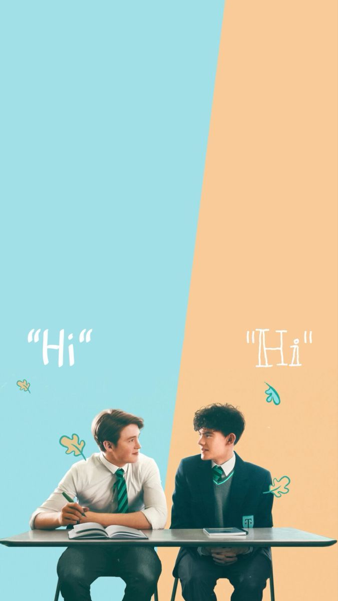 675x1200 HEARTSTOPPER wallpaper nick and Charlie