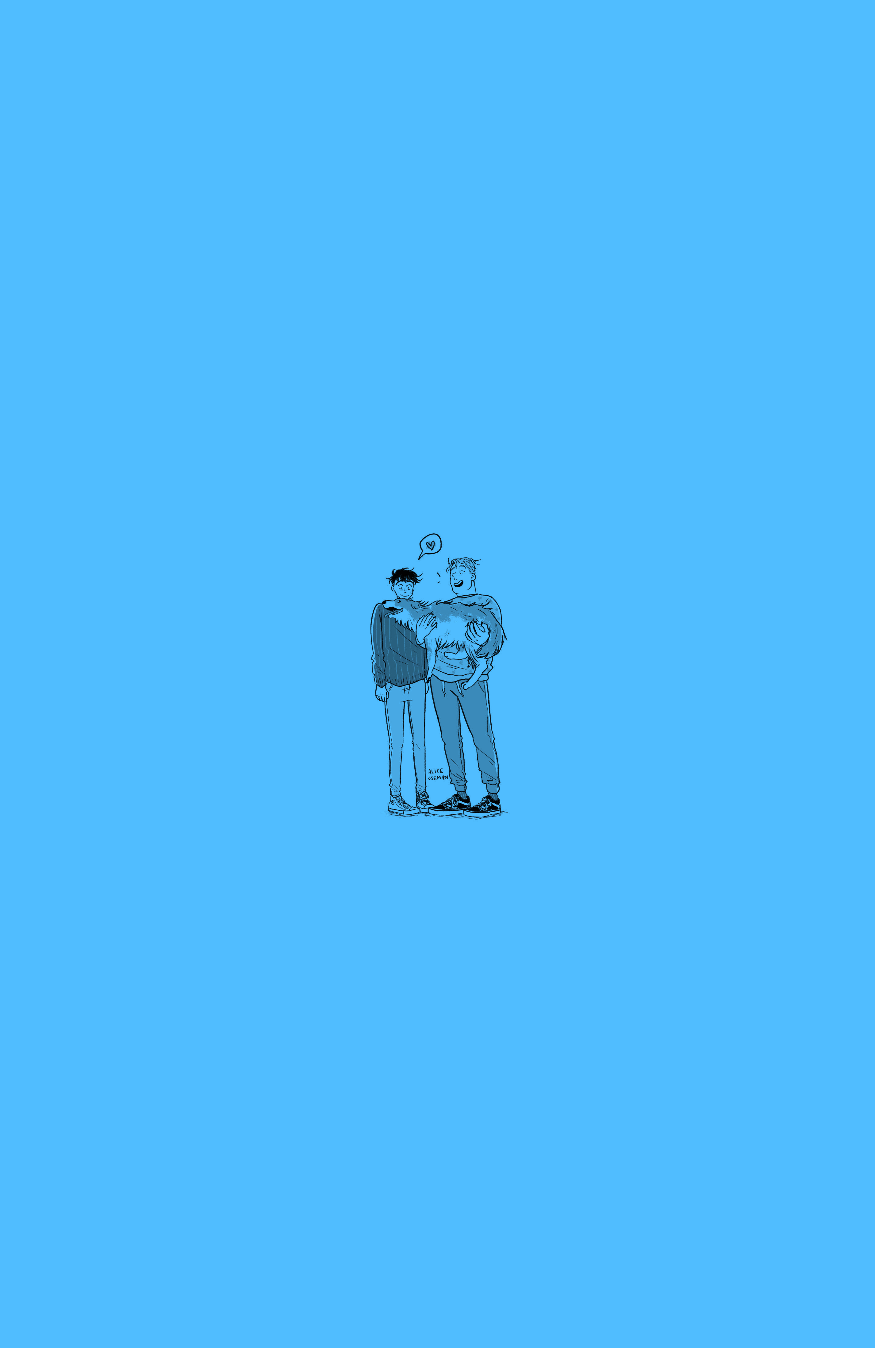 2853x4393 Nick and Charlie Wallpaper