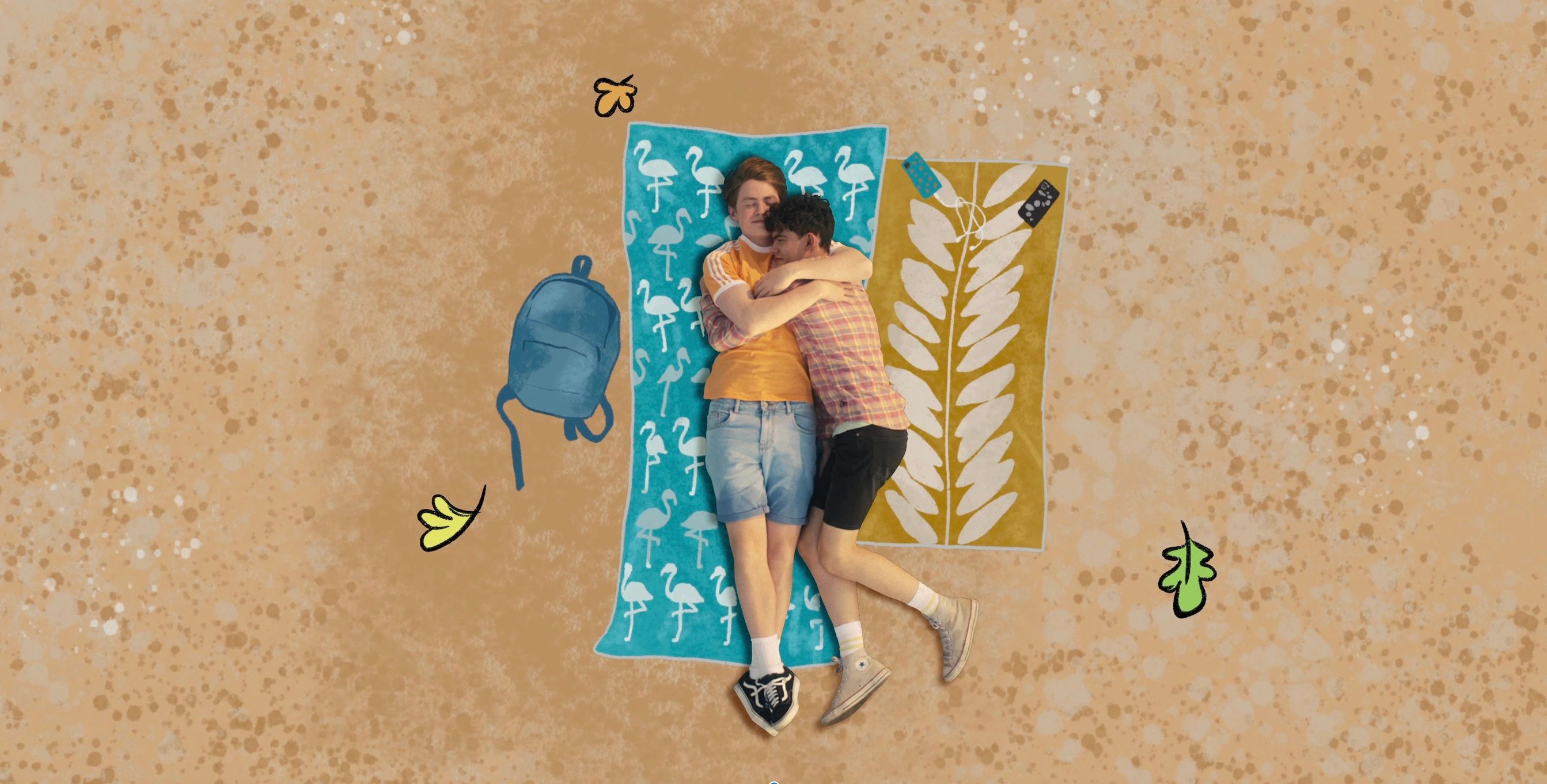 2686x1362 Heartstopper (TV Series 2022) Wallpaper