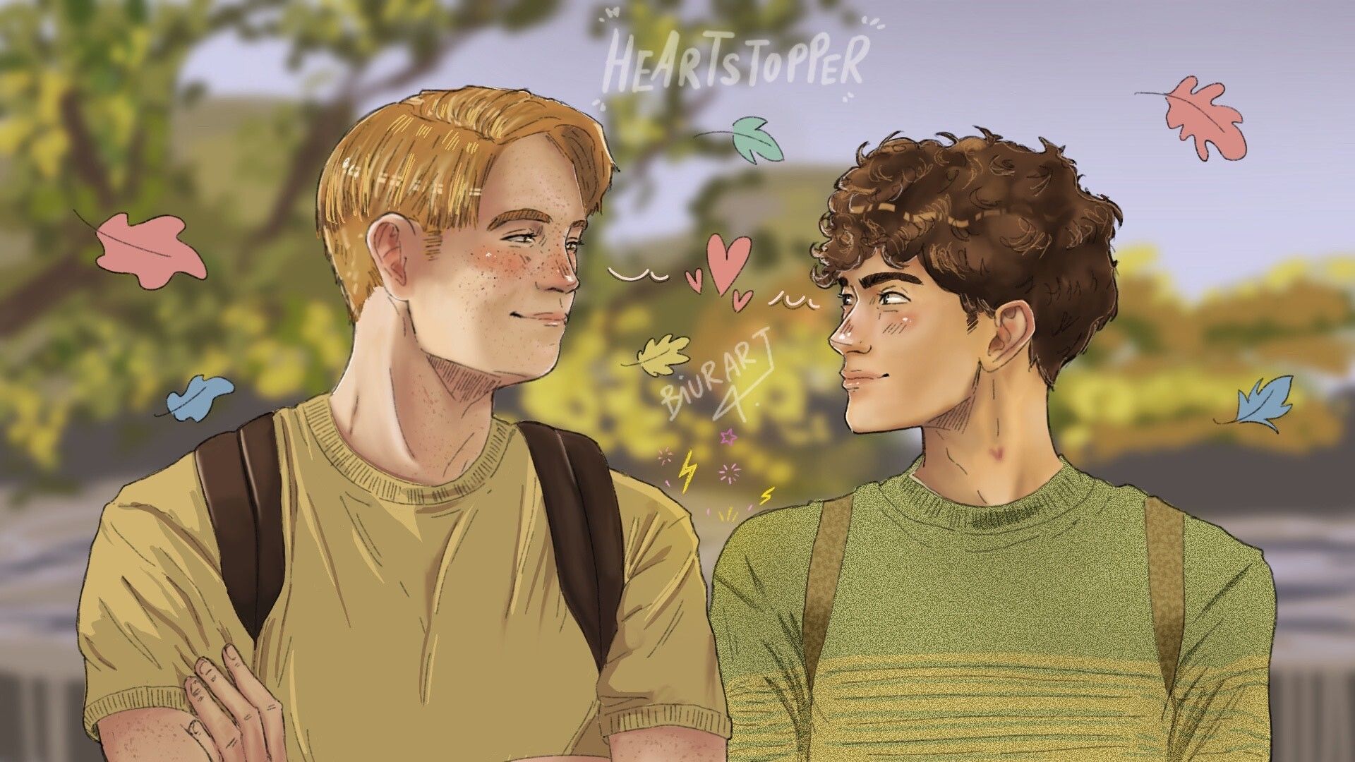 1920x1080 Heartstopper Season 2 (Nick & Charlie)