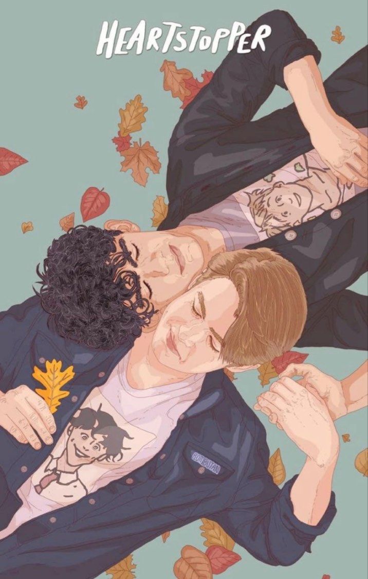 716x1125 Solve Nick and charlie Heartstopper jigsaw puzzle online with 40 pieces