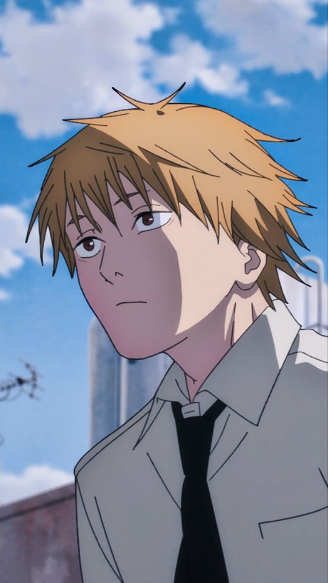 675x1200 b&p chainsaw man wallpaper
