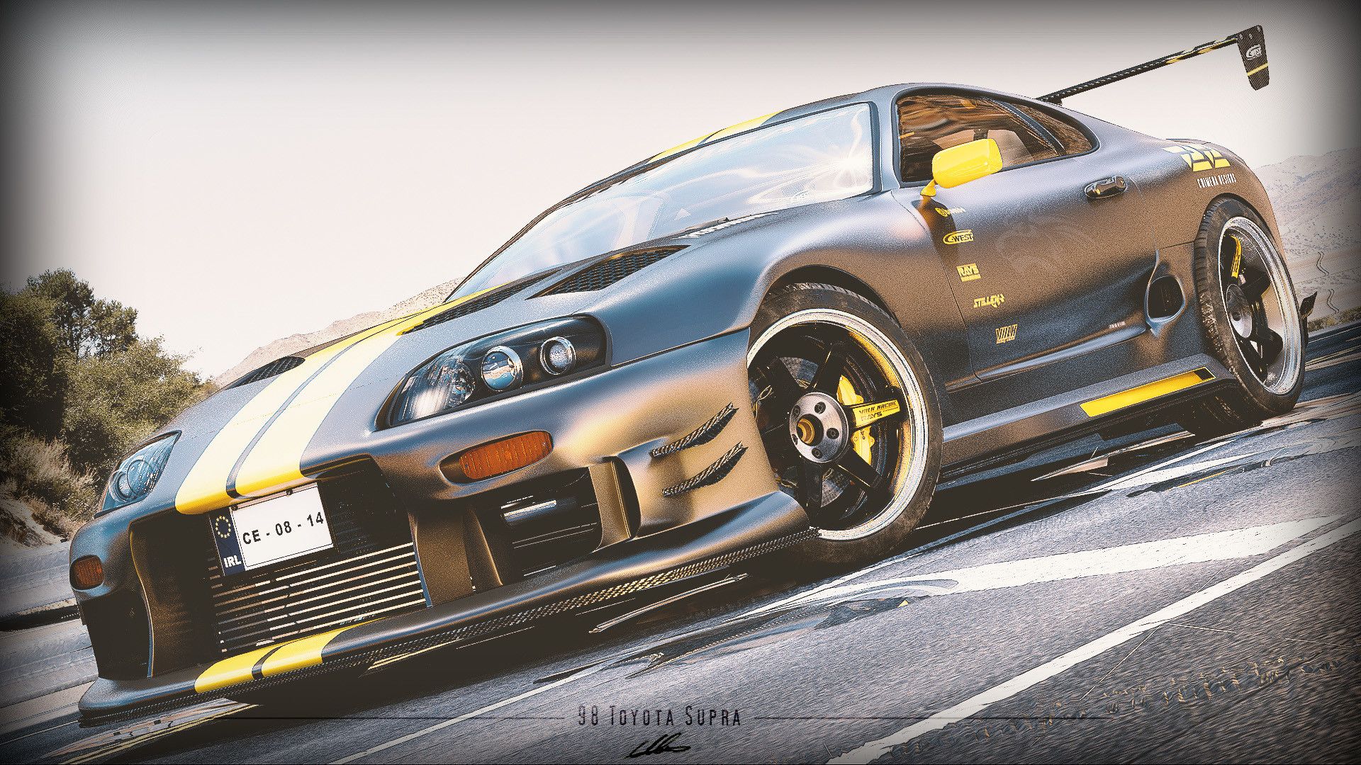 1920x1080 Ironbrushworks Toyota Supra