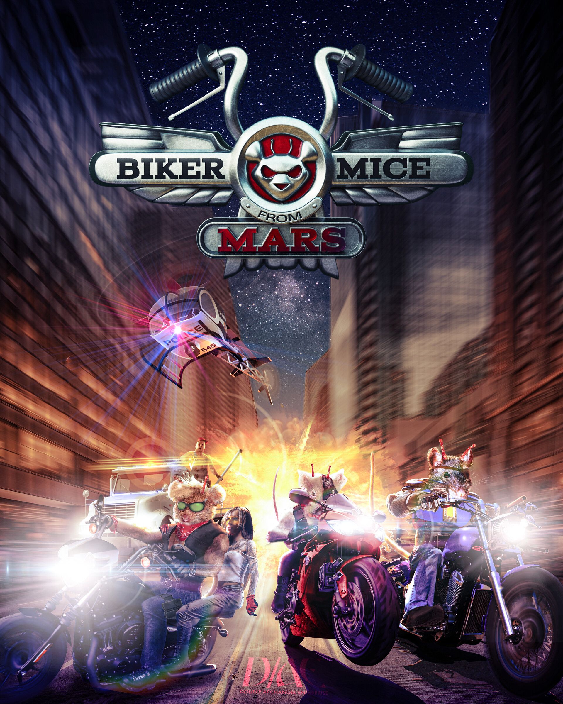 1920x2400 Biker Mice from MArs Action Poster