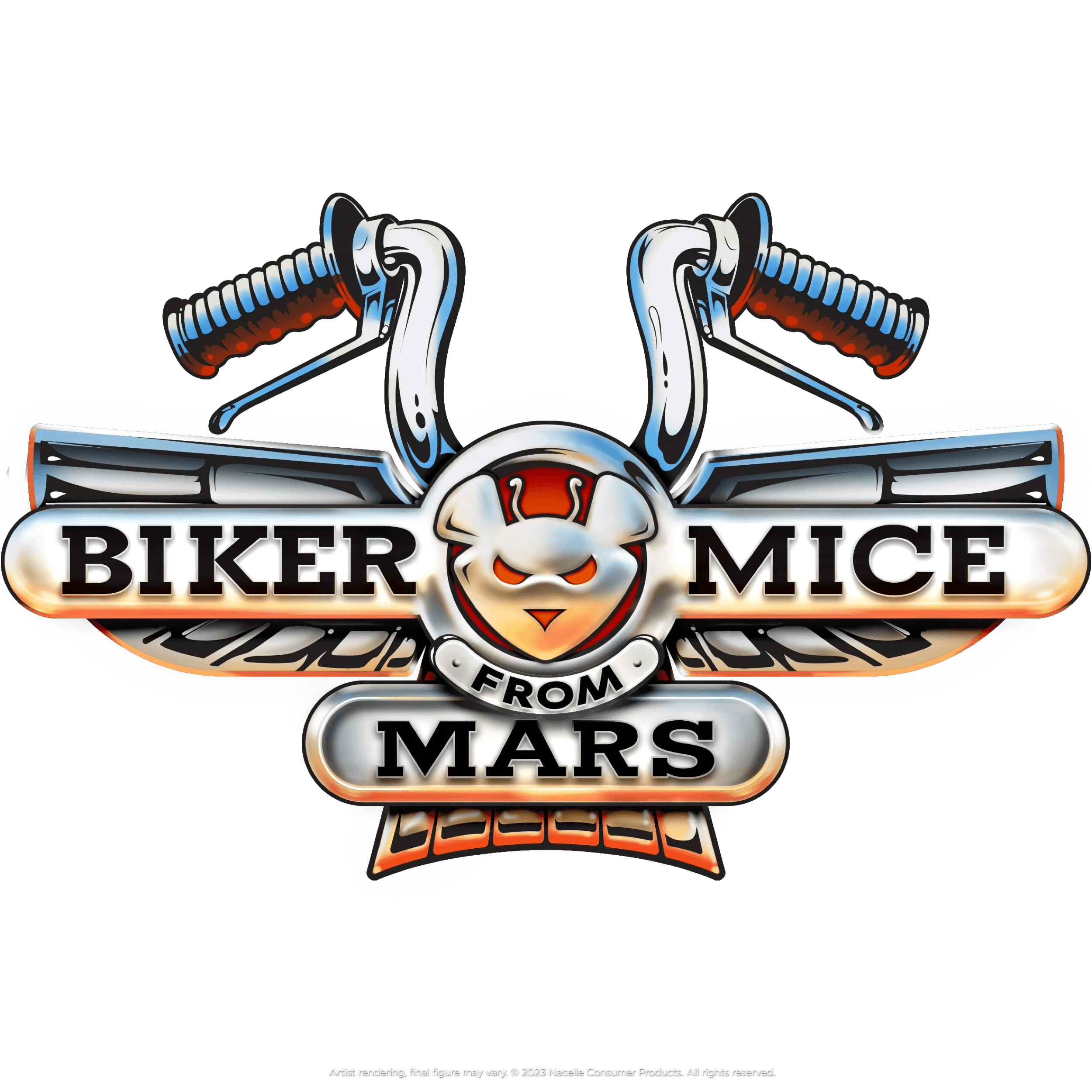 2500x2500 Biker Mice From Mars Vinyl Sticker
