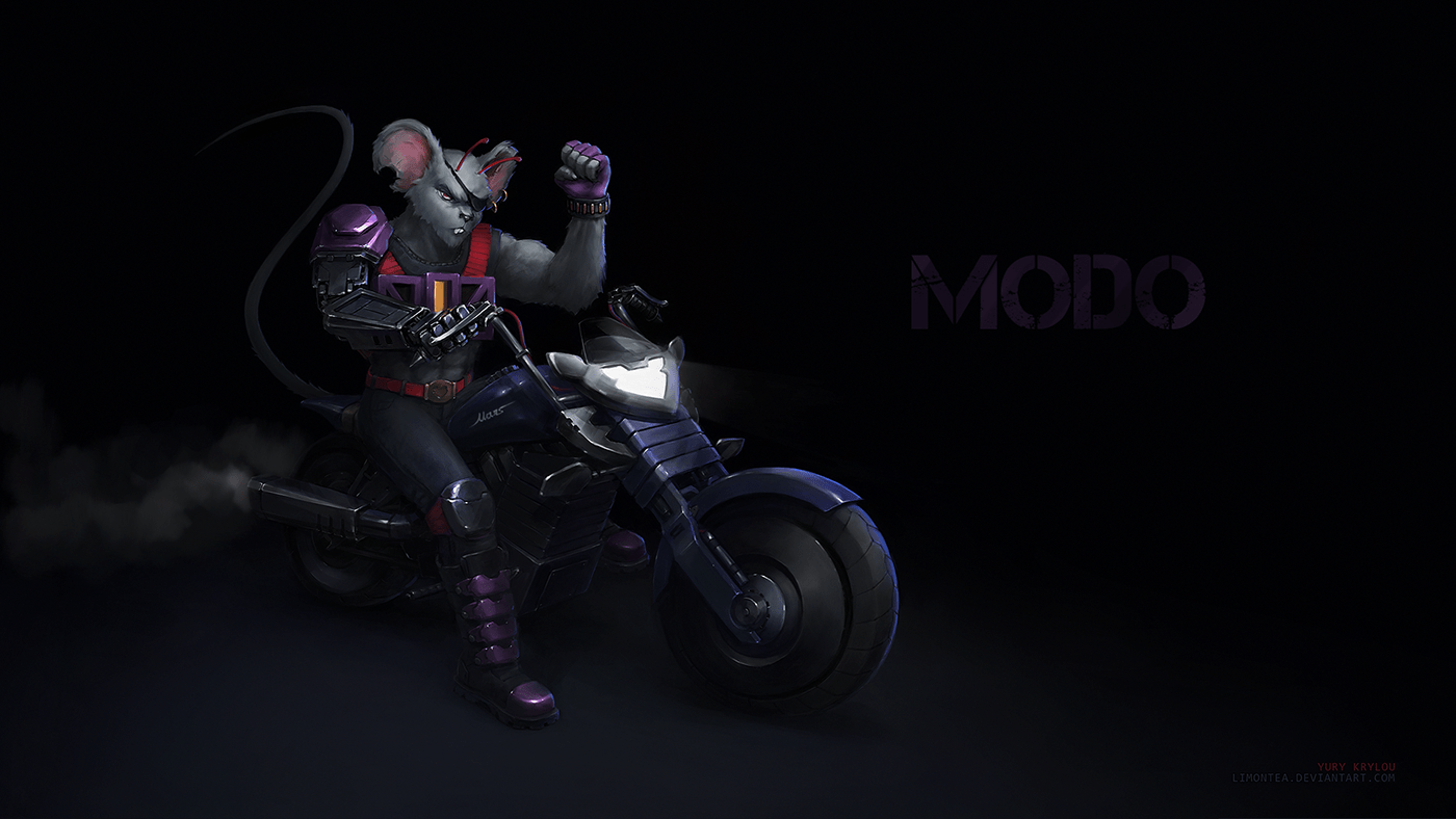 1400x788 Biker Mice from Mars (3). Image - Behance