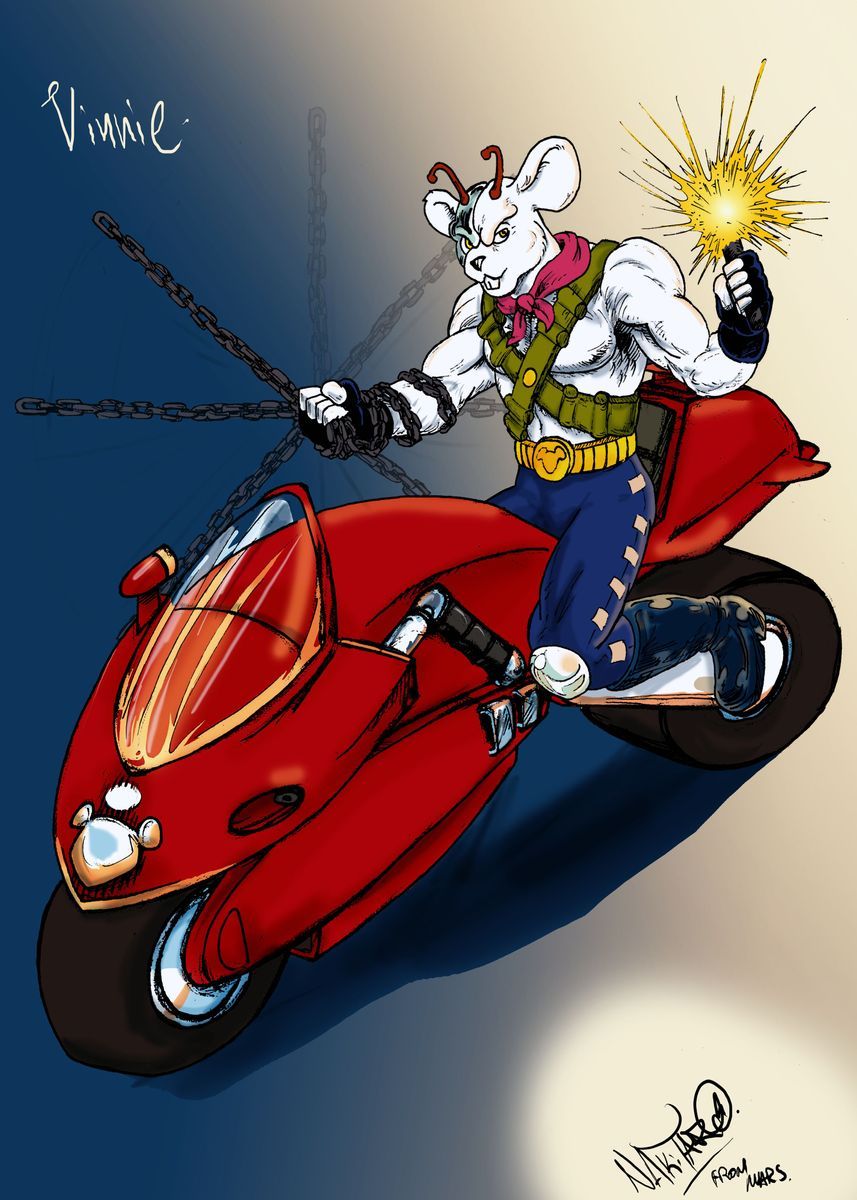 857x1200 Biker Mice From Mars Wallpaper