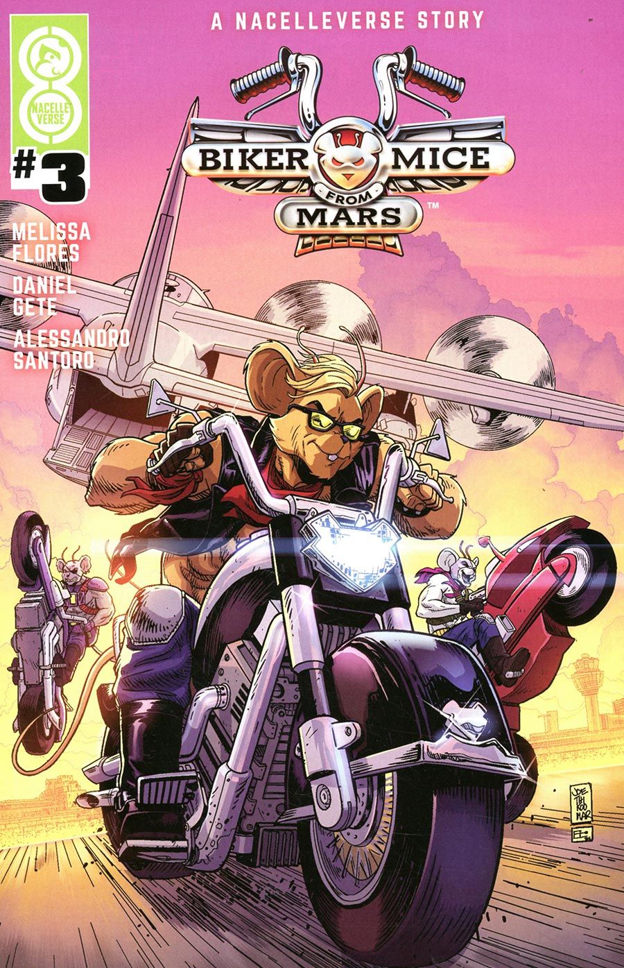 900x1395 Biker Mice From Mars Vol 3 Cover D Incentive AJ Jothikumar Variant Cover