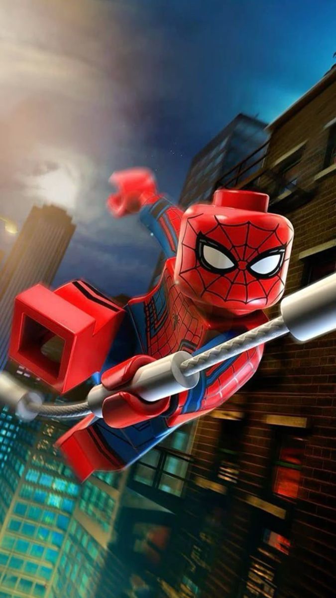 675x1200 Lego Spider Man. Marvel Superheroes. Lego Spider Man Wallpaper, Lego Spiderman Wallpaper, Lego Character Wallpaper