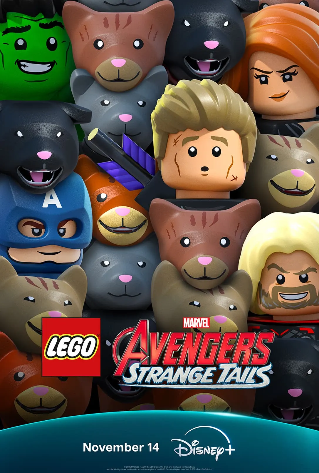1086x1609 Watch the for 'LEGO Marvel Avengers: Strange Tails'