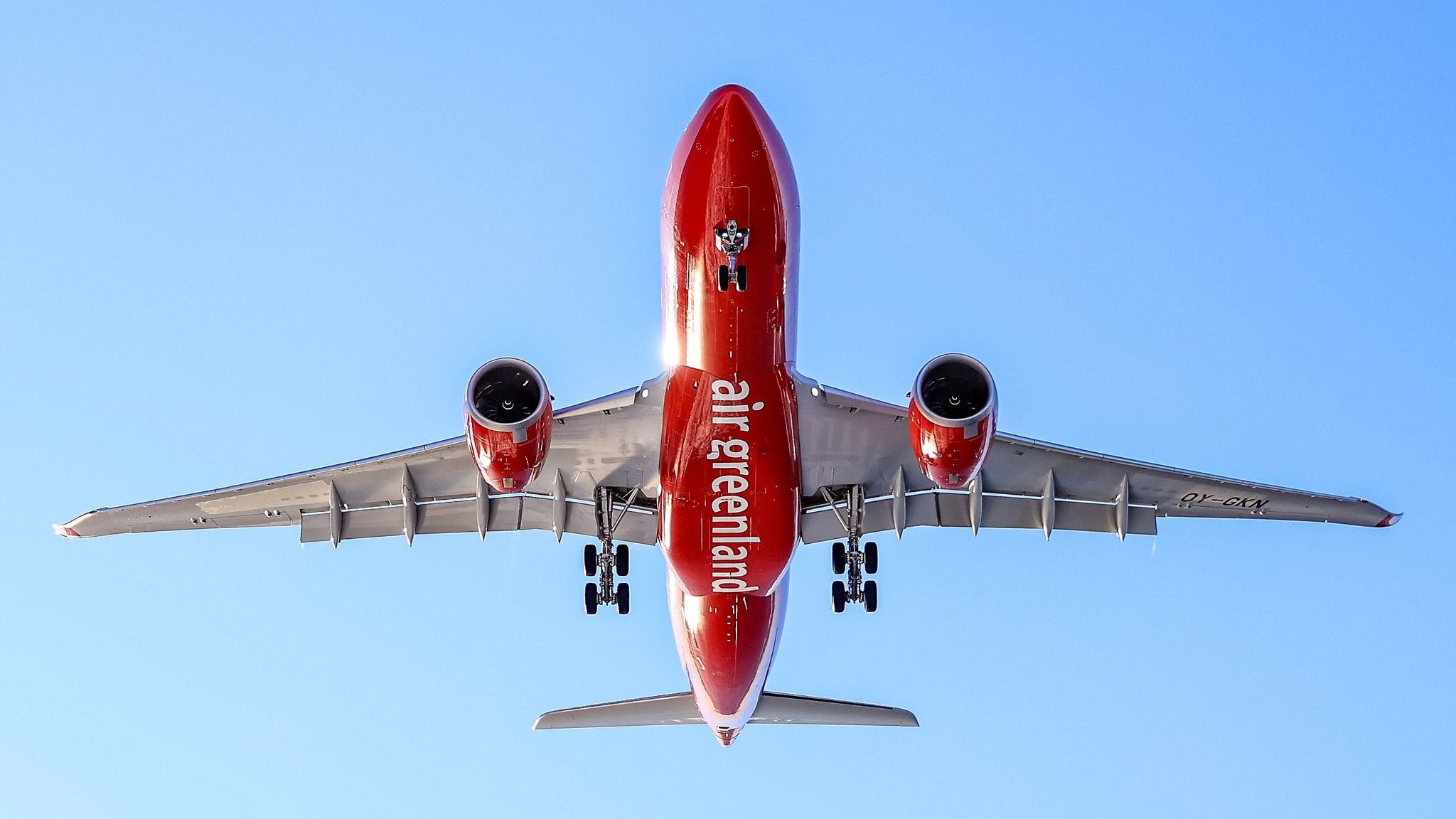 2048x1152 Recent Beautiful Photo Of Tukkaaq Greenland's A330 Neo (photo: Karl Bidstrup)