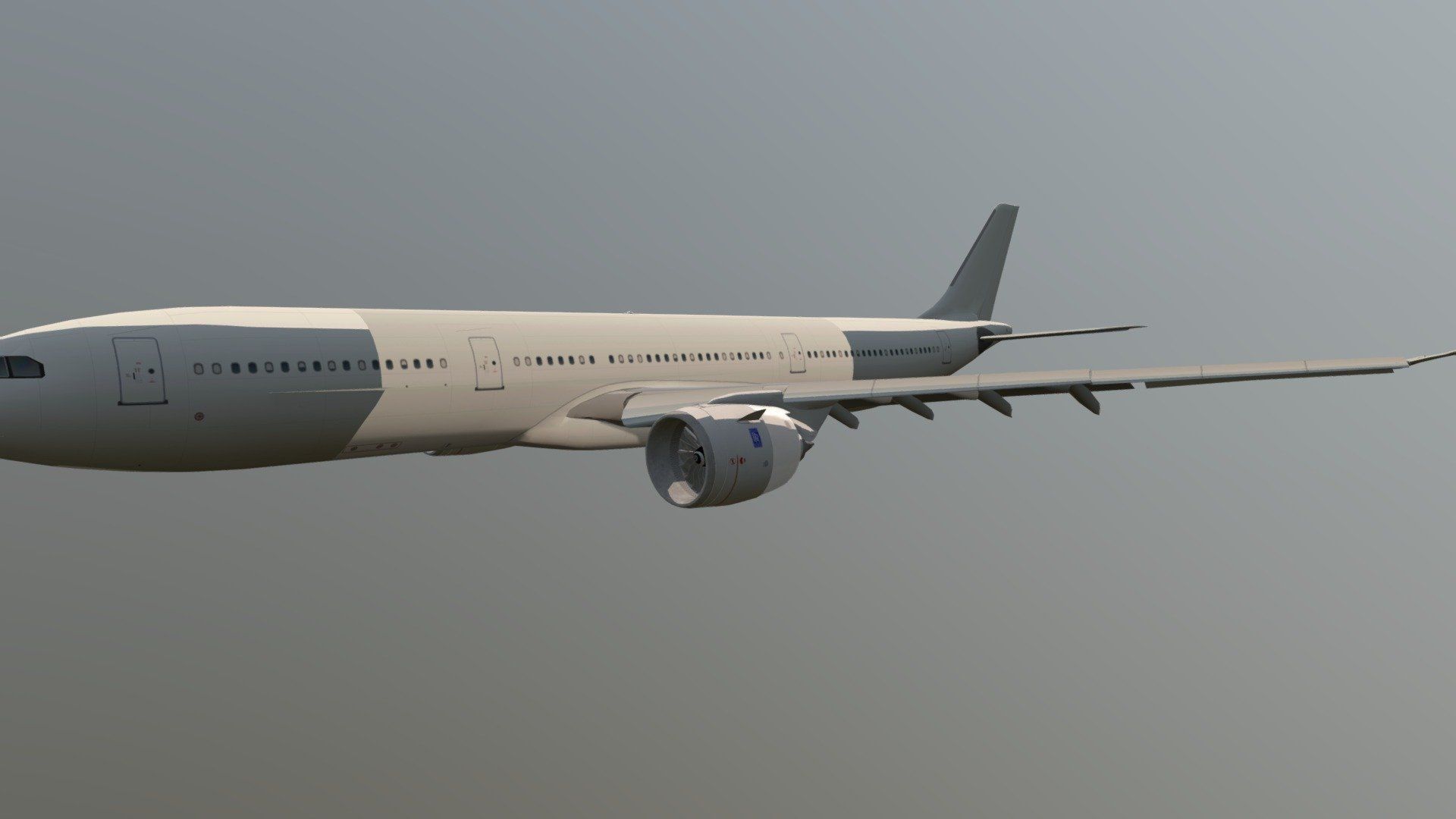 1920x1080 Airbus A330neo Free 3D model by Ahmed Mahdi [40982f2]