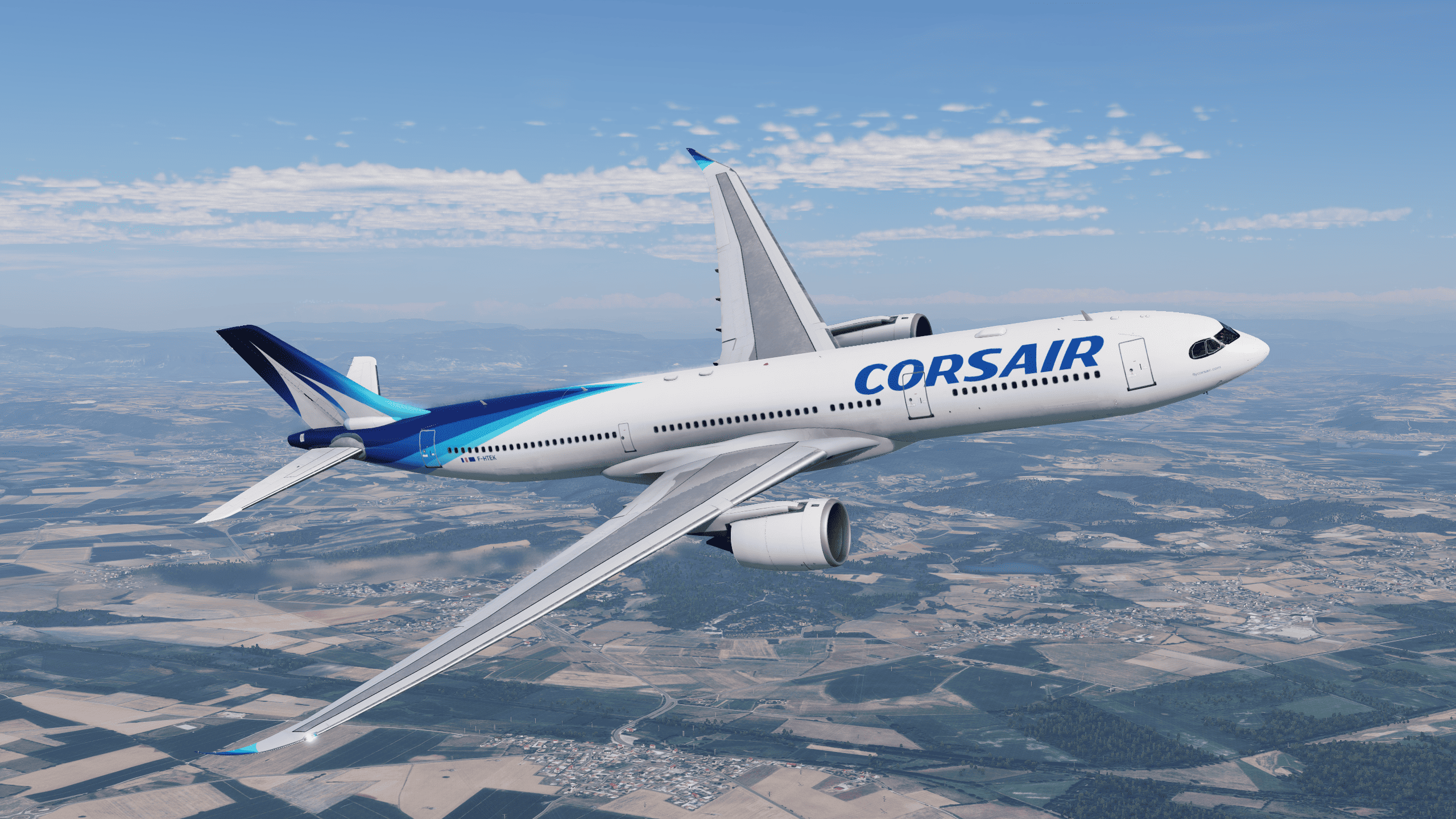 2560x1440 ToLiss A330 900neo Corsair Livery Pack (8K / With Cabin) + Upgraded Cockpit Textures A330 Plane.Org Forum