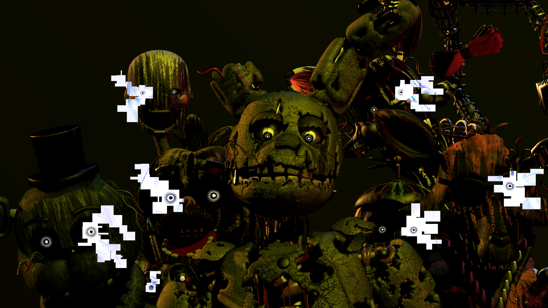 1920x1080 FNAF 3: Springtrap Nightmare
