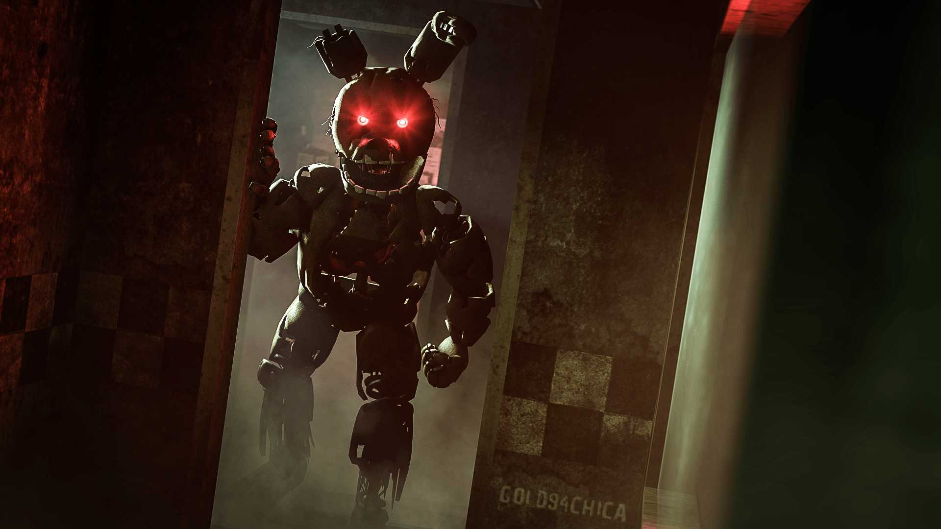 1920x1080 Happy Birthday FNaF 3!!! Here's a cool wallpaper for all of you to use, I didn't make it though, credit goes to the watermark