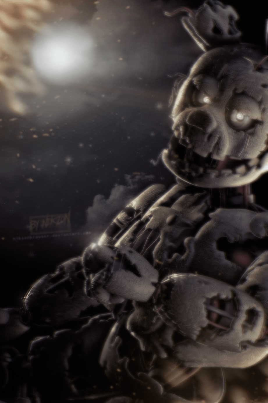 921x1385 FNAF3 Wallpaper