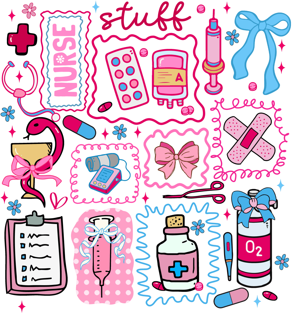 1118x1200 Valentines Nurse Stuff Collage