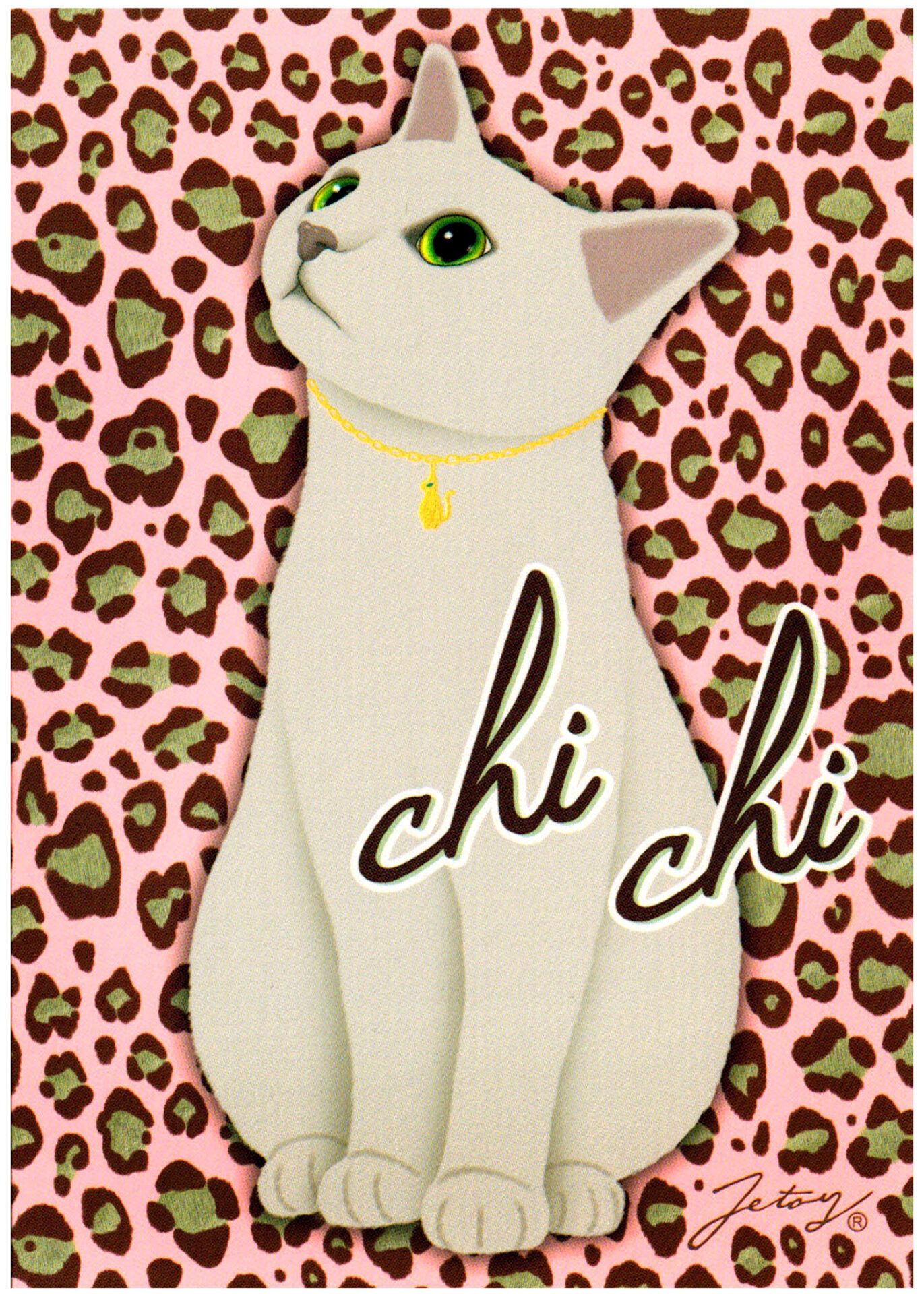 1371x1920 Jetoy Choo Choo Cat Postcard: Chi Chi