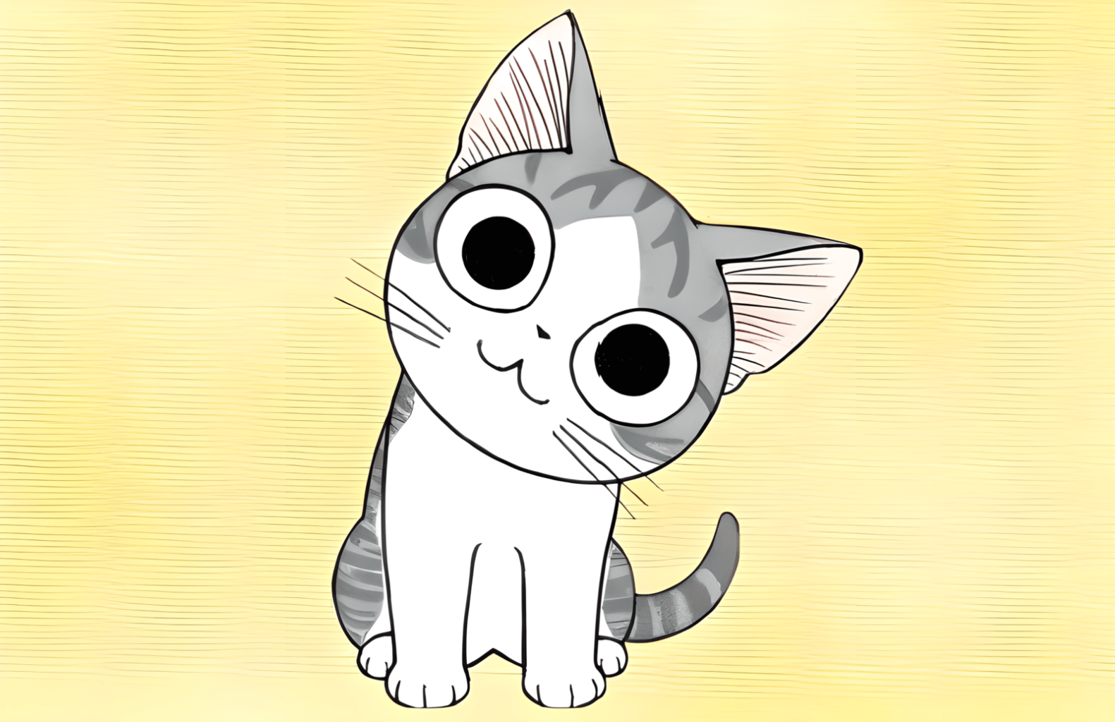1581x1024 chi's sweet home（Comic character）_Baiduwiki