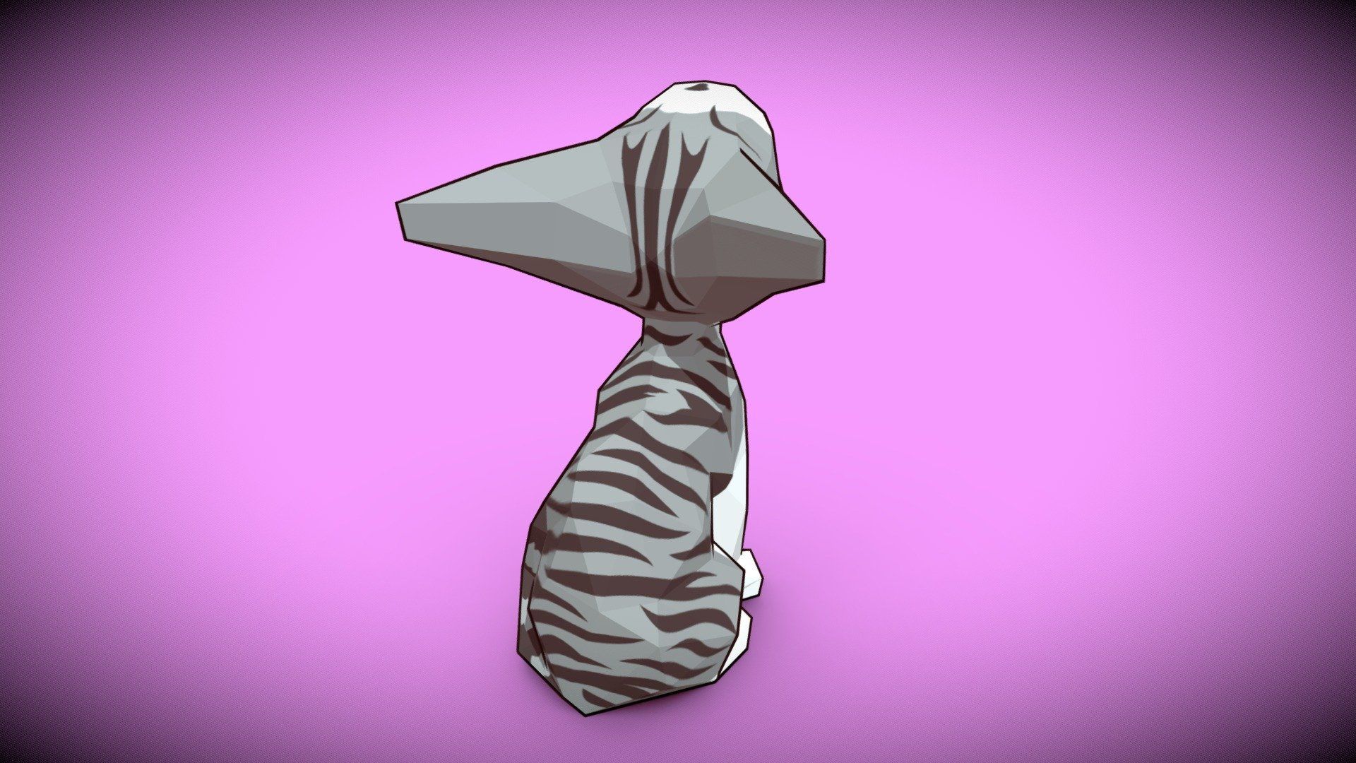 1920x1080 Chi the cat model by Paper Master [ac6c116]