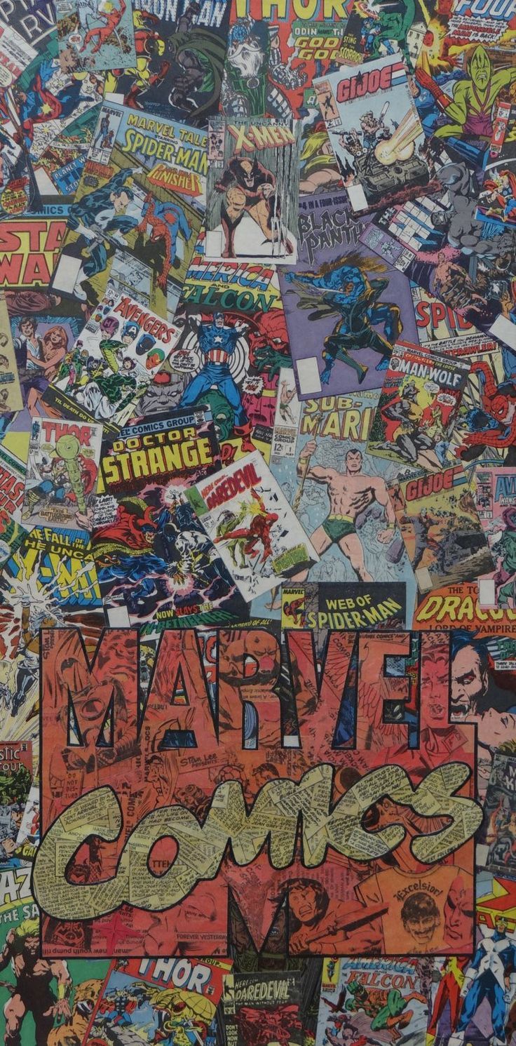 736x1491 Marvel Comic Logo