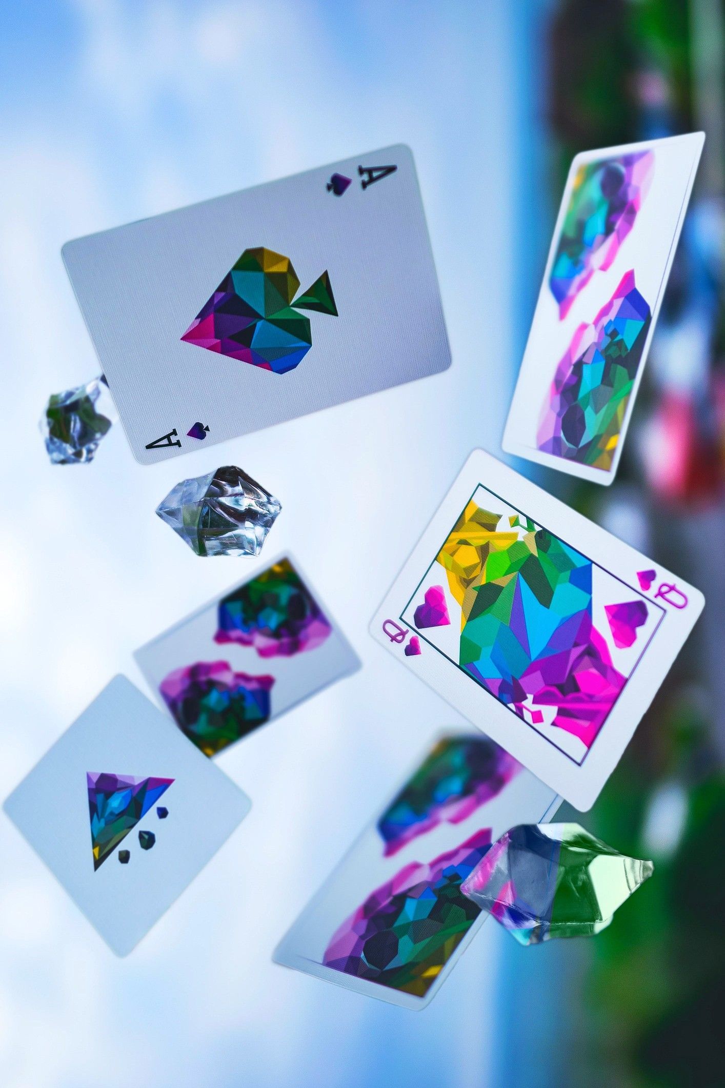 1414x2121 Cardistry Wallpaper