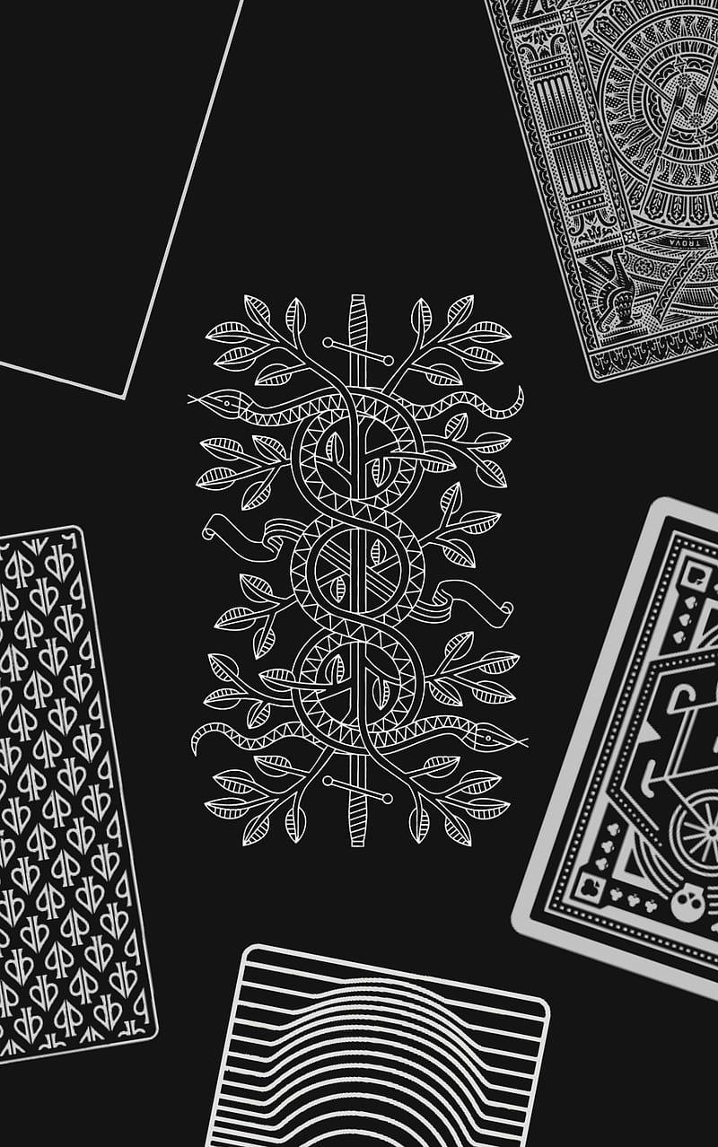 800x1278 Cardistry Background Wallpaper