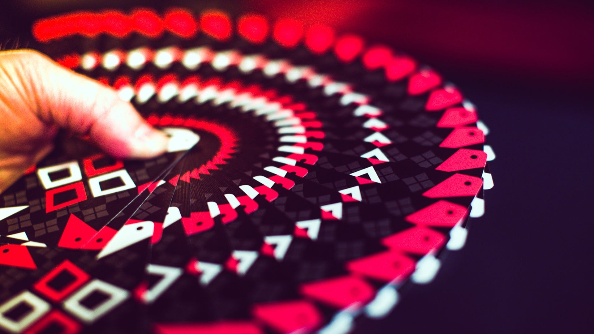 1920x1080 Cardistry Ninjas Red