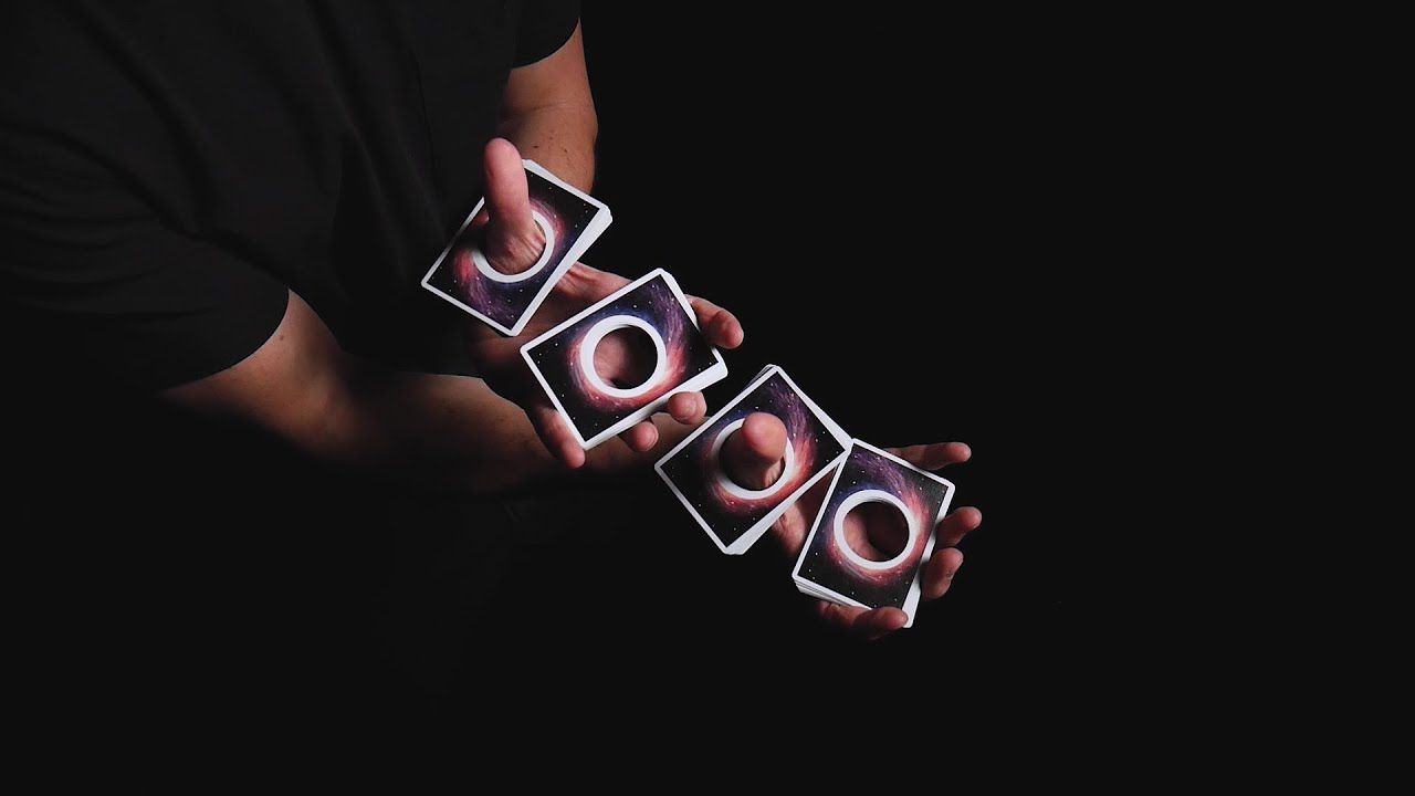1280x720 BLACK HOLE V1 PLAYING CARDS