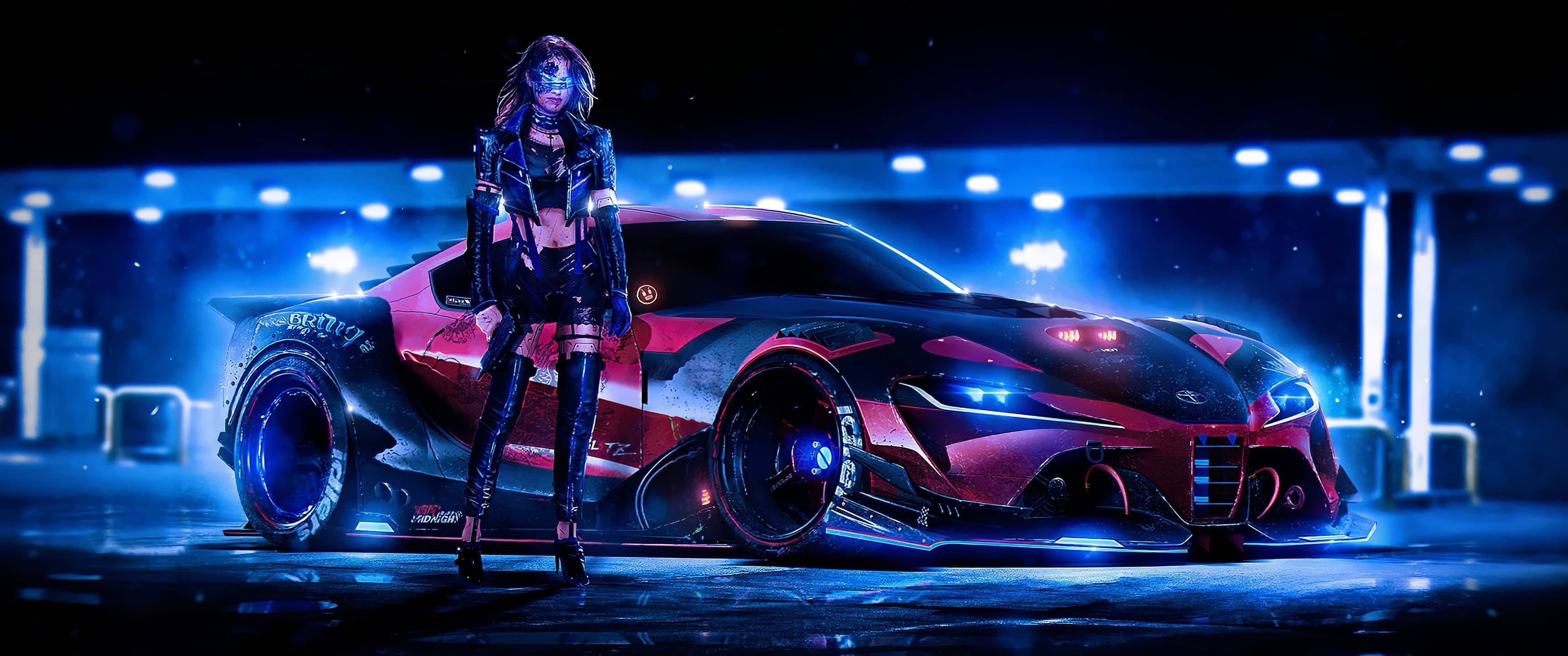 3440x1440 Car Wallpaper