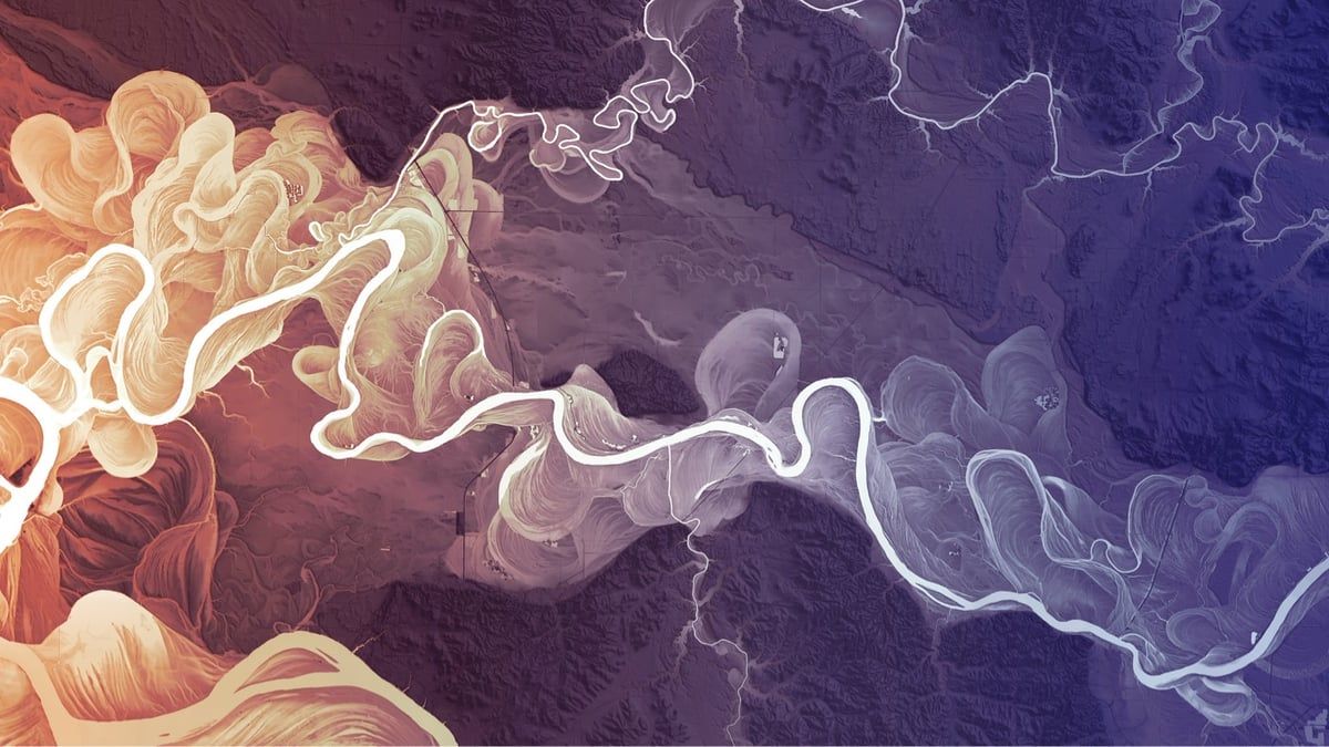 1200x675 Stunning High Resolution Lidar Image Of Rivers & Deltas