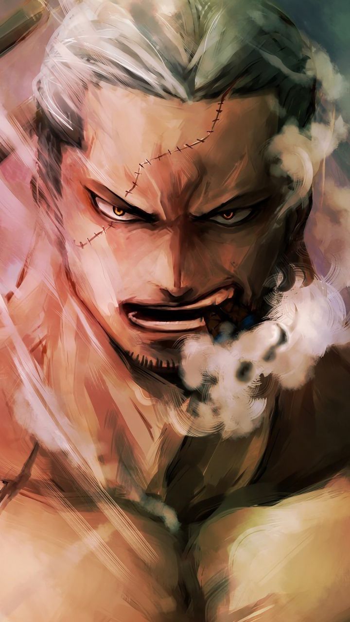720x1280 Artwork, smoker, One Piece, 720x1280 wallpaper