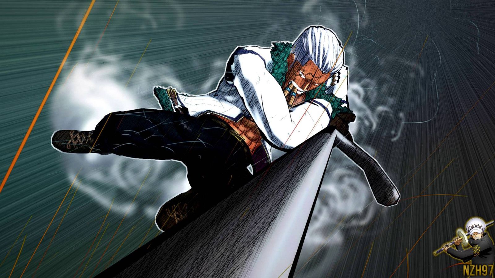 1600x900 Smoker One Piece HD Desktop Wallpaper 27001