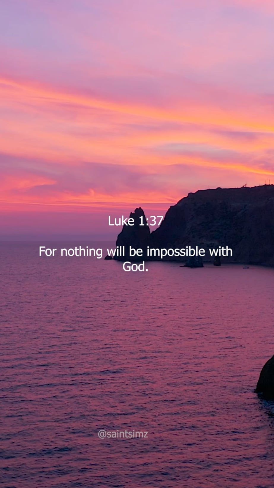 923x1642 Luke 1:37 (ESV)