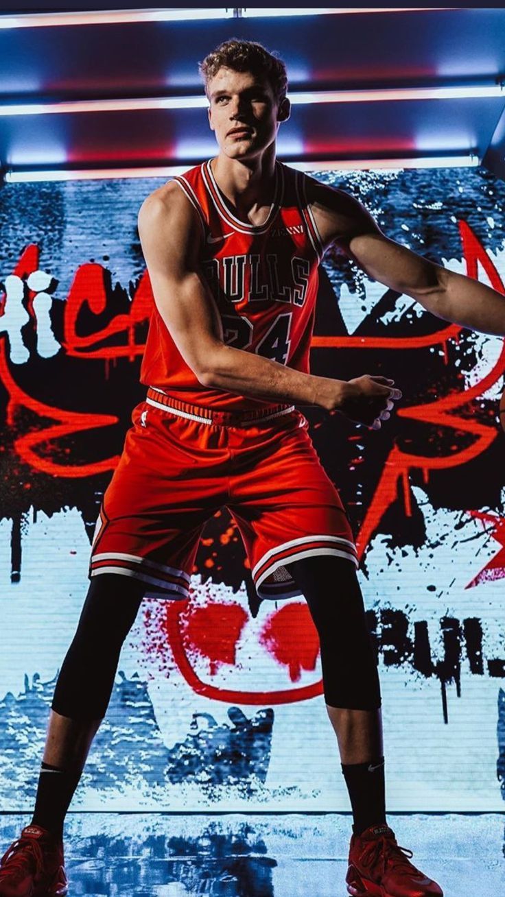 736x1308 Lauri markkanen wallpaper. Nedovic wallpaper, 1 chicago bulls, Chicago bulls basketball