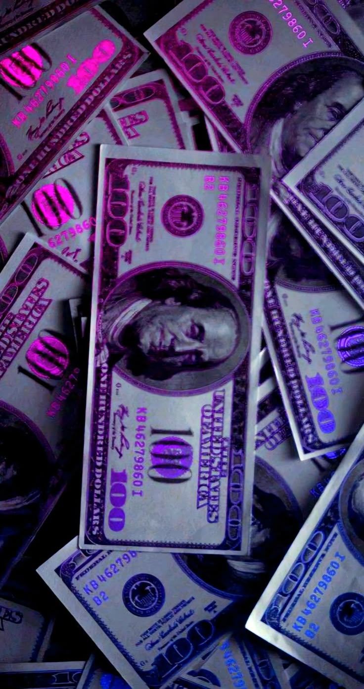 736x1391 Purple Aesthetic Money Wallpaper dollar bill wallpaper, Money wallpaper 4k, Money wallpaper iphone