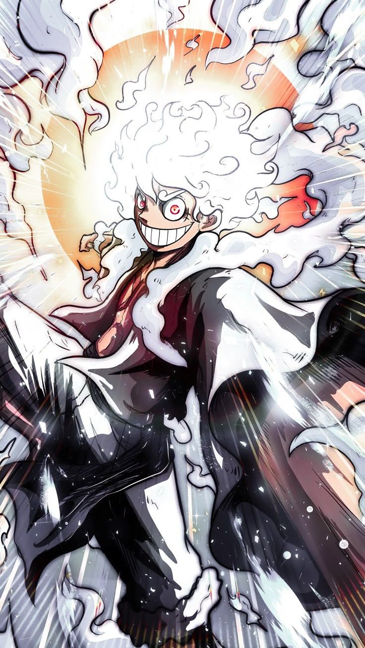 736x1308 Sun God Nika Luffy