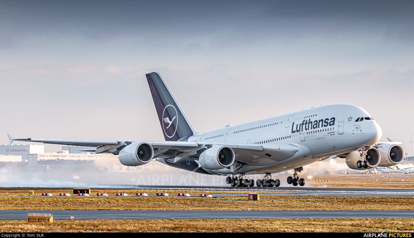 1422x819 Lufthansa Airbus A380 D AIMD At Frankfurt FRA / EDDF