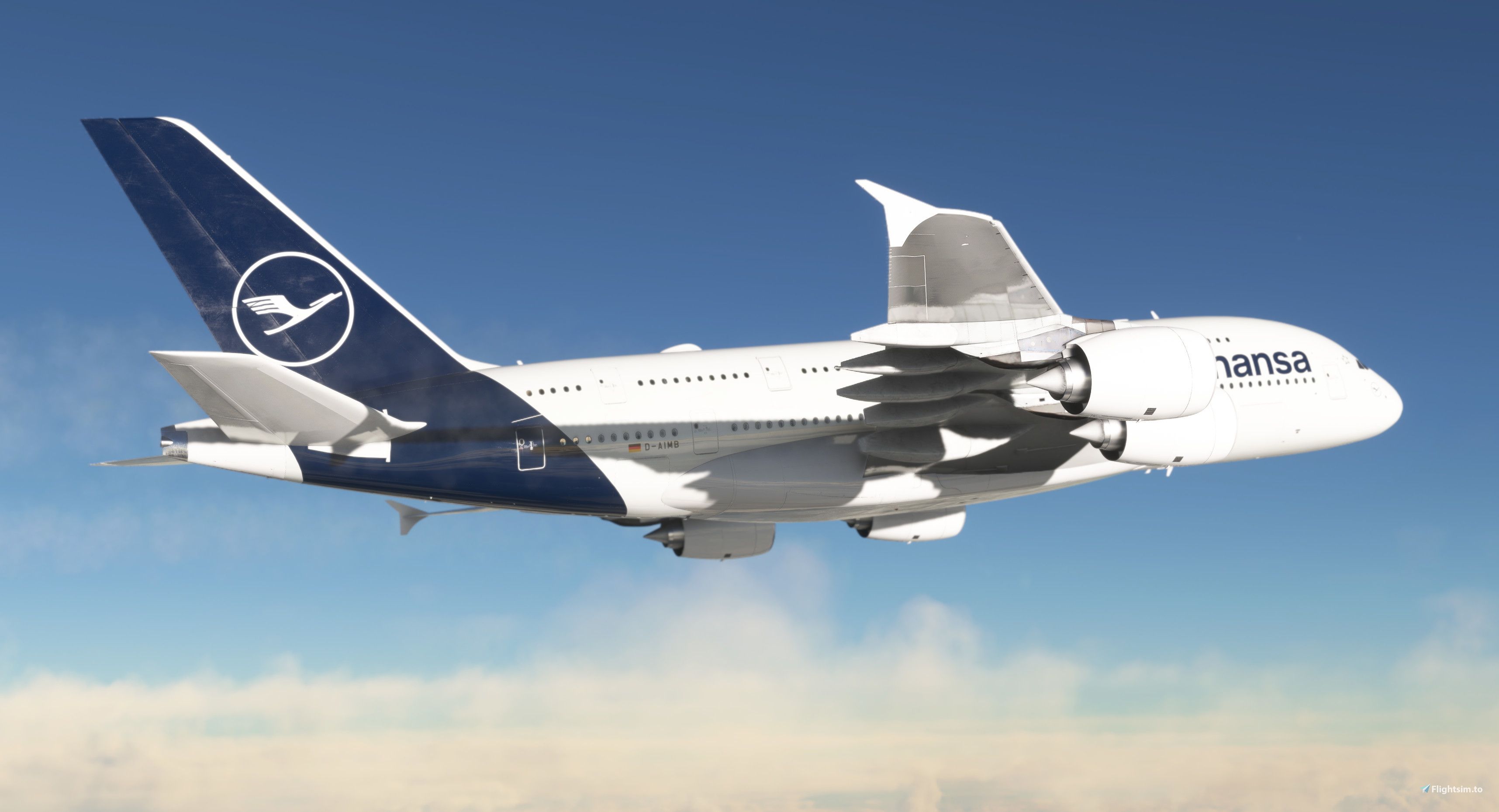 3432x1859 Lufthansa. Twin Pack. FBW A380K Liveries for MSFS
